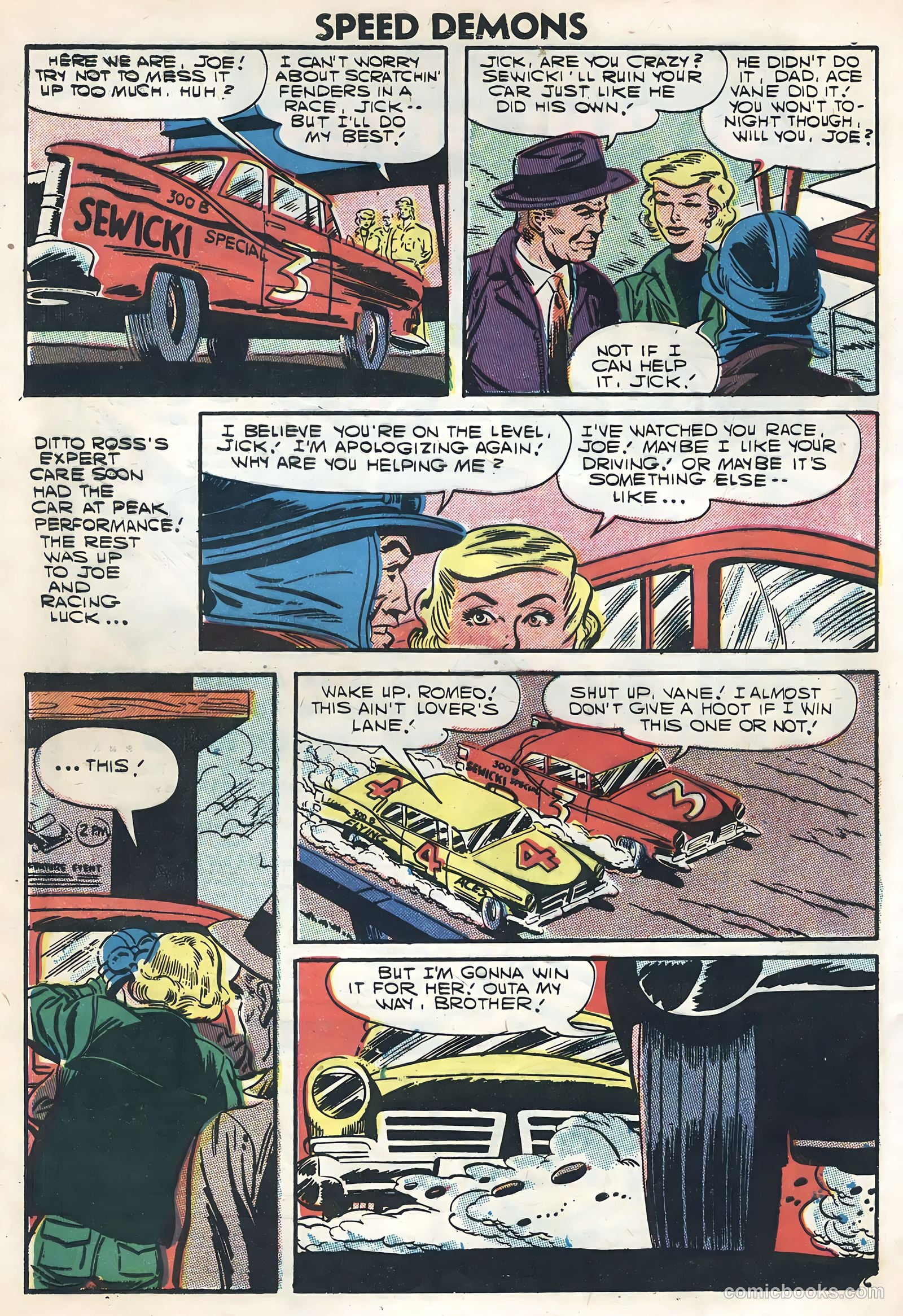 Speed Demons #6 — page 32 of 36