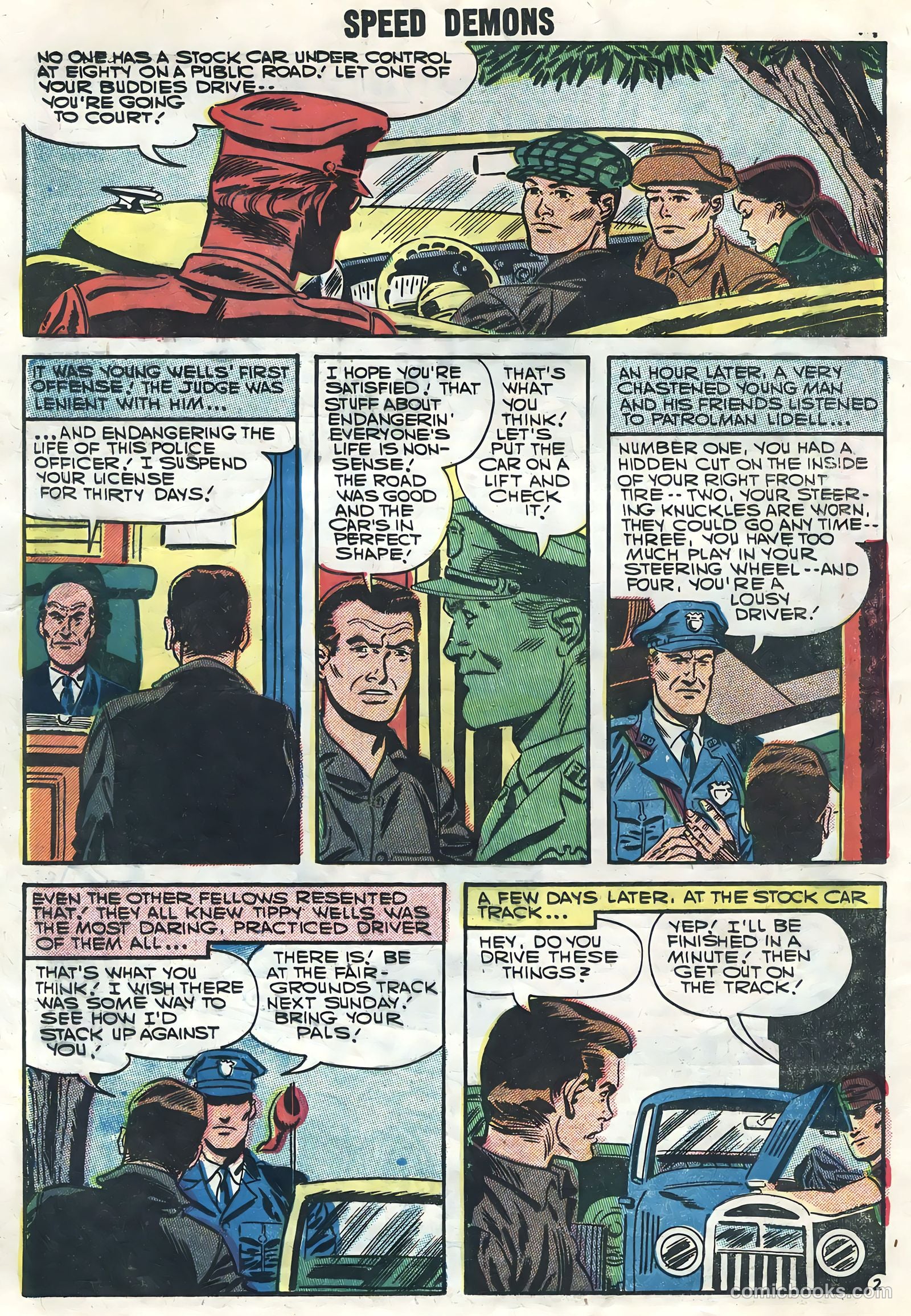 Speed Demons #7 — page 16 of 36