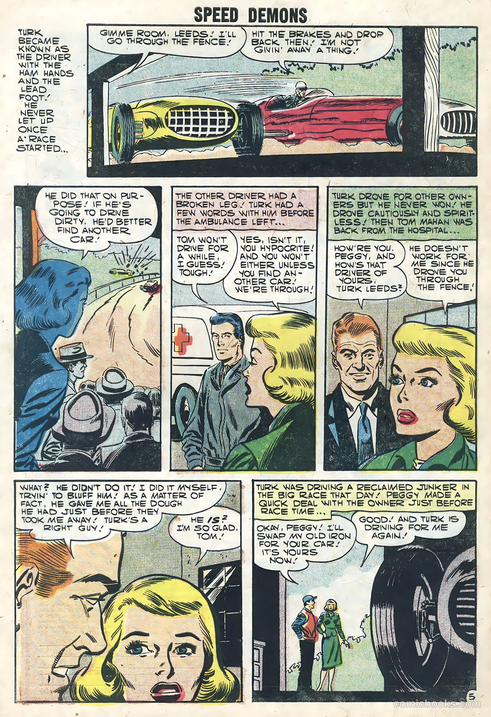 Speed Demons #8 — page 32 of 36