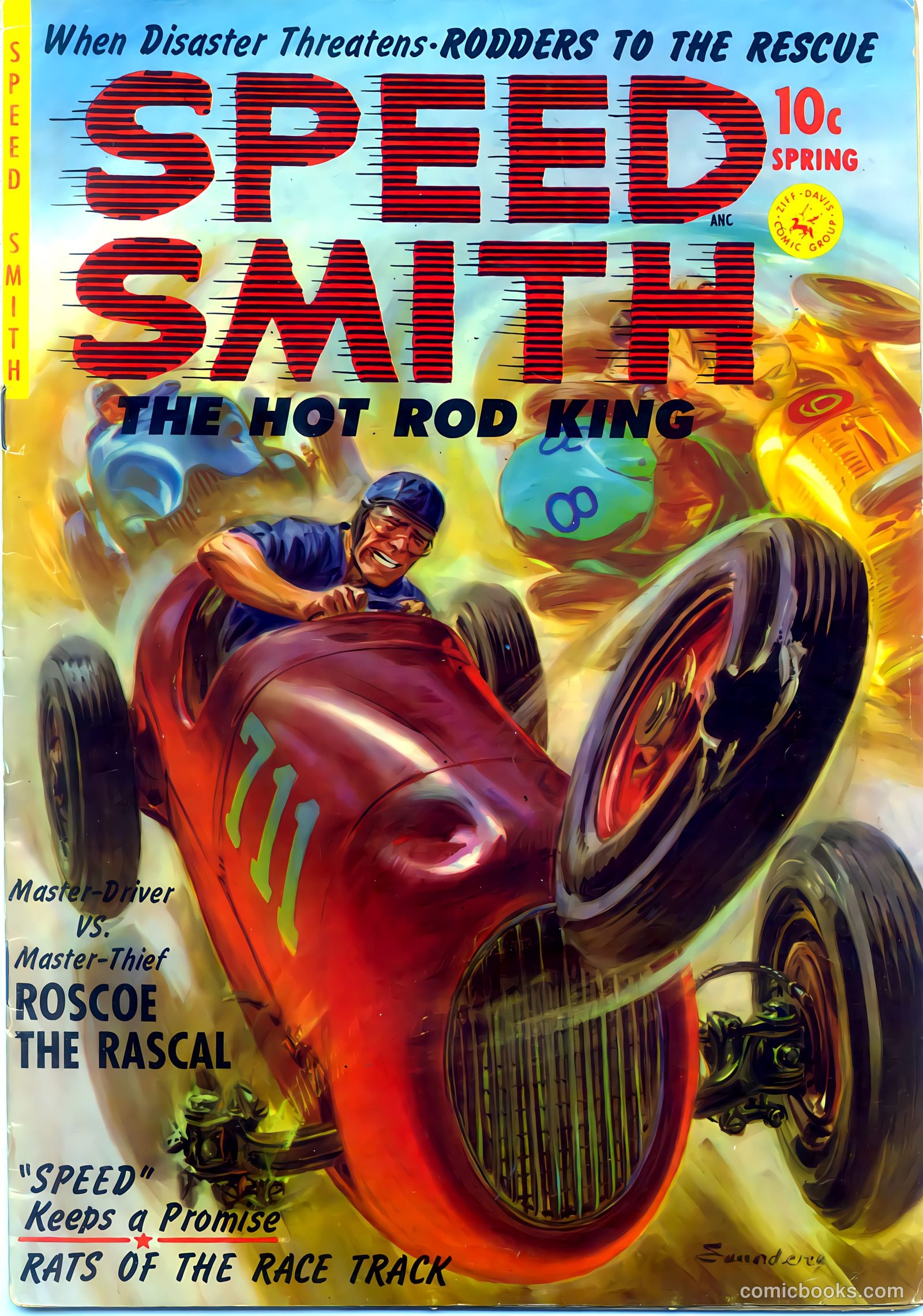 Speed Smith, the Hot Rod King #1 — page 1 of 36