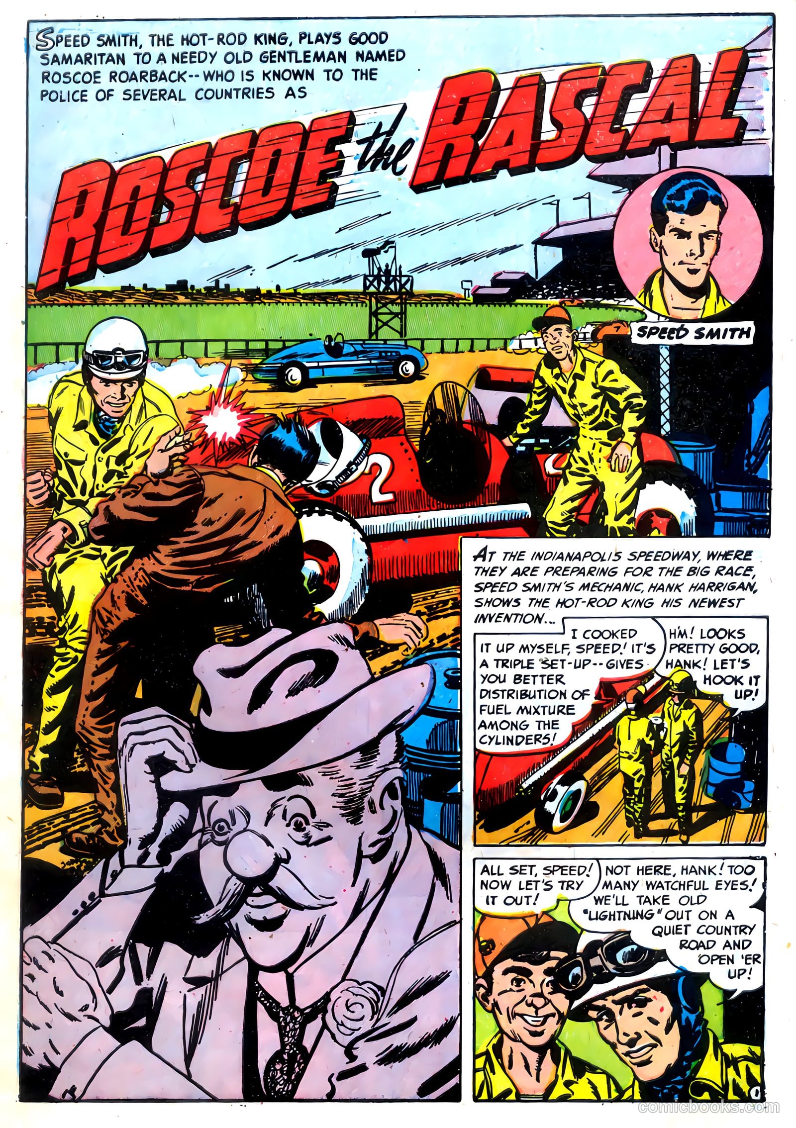 Speed Smith, the Hot Rod King #1 — page 3 of 36