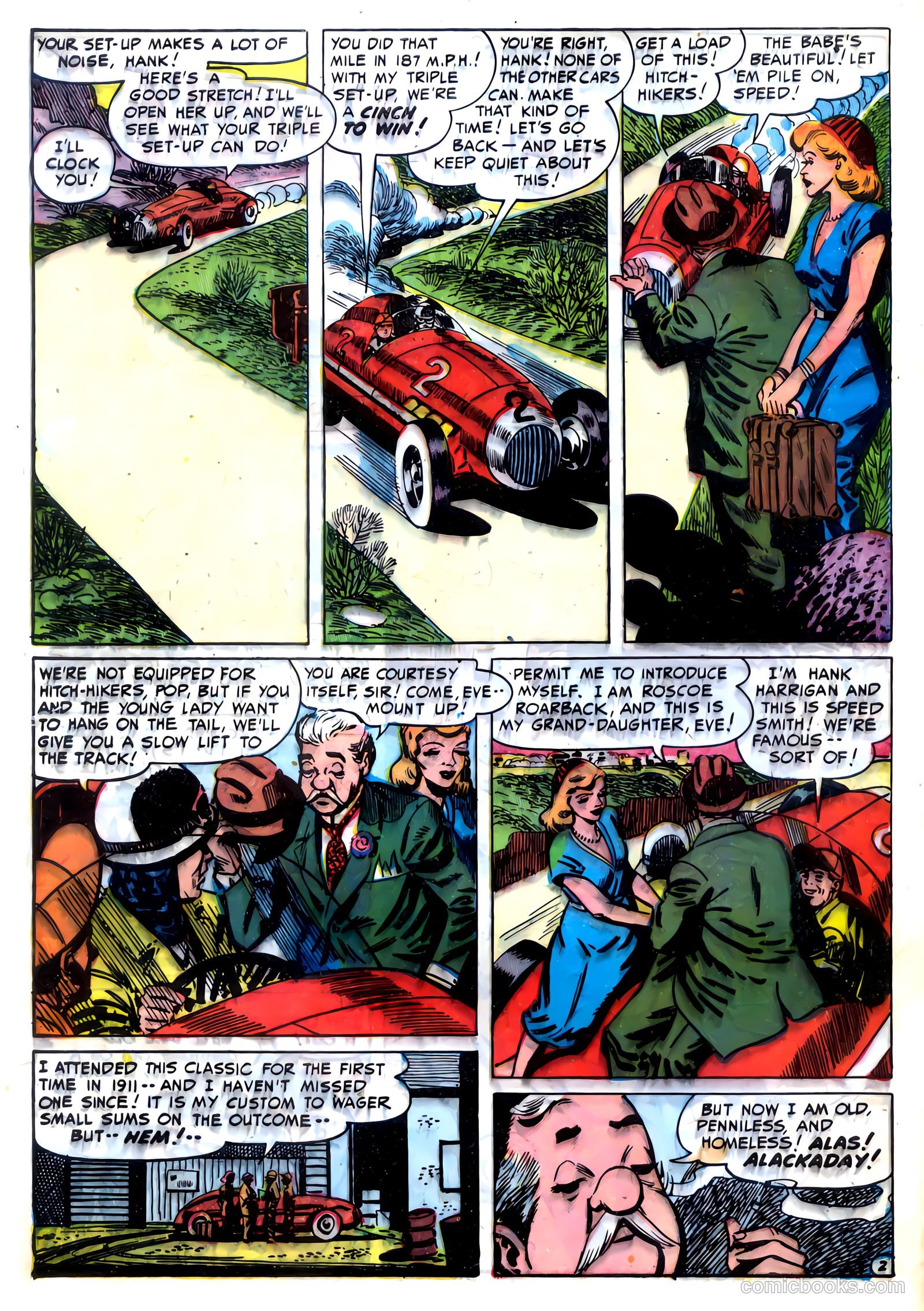 Speed Smith, the Hot Rod King #1 — page 4 of 36