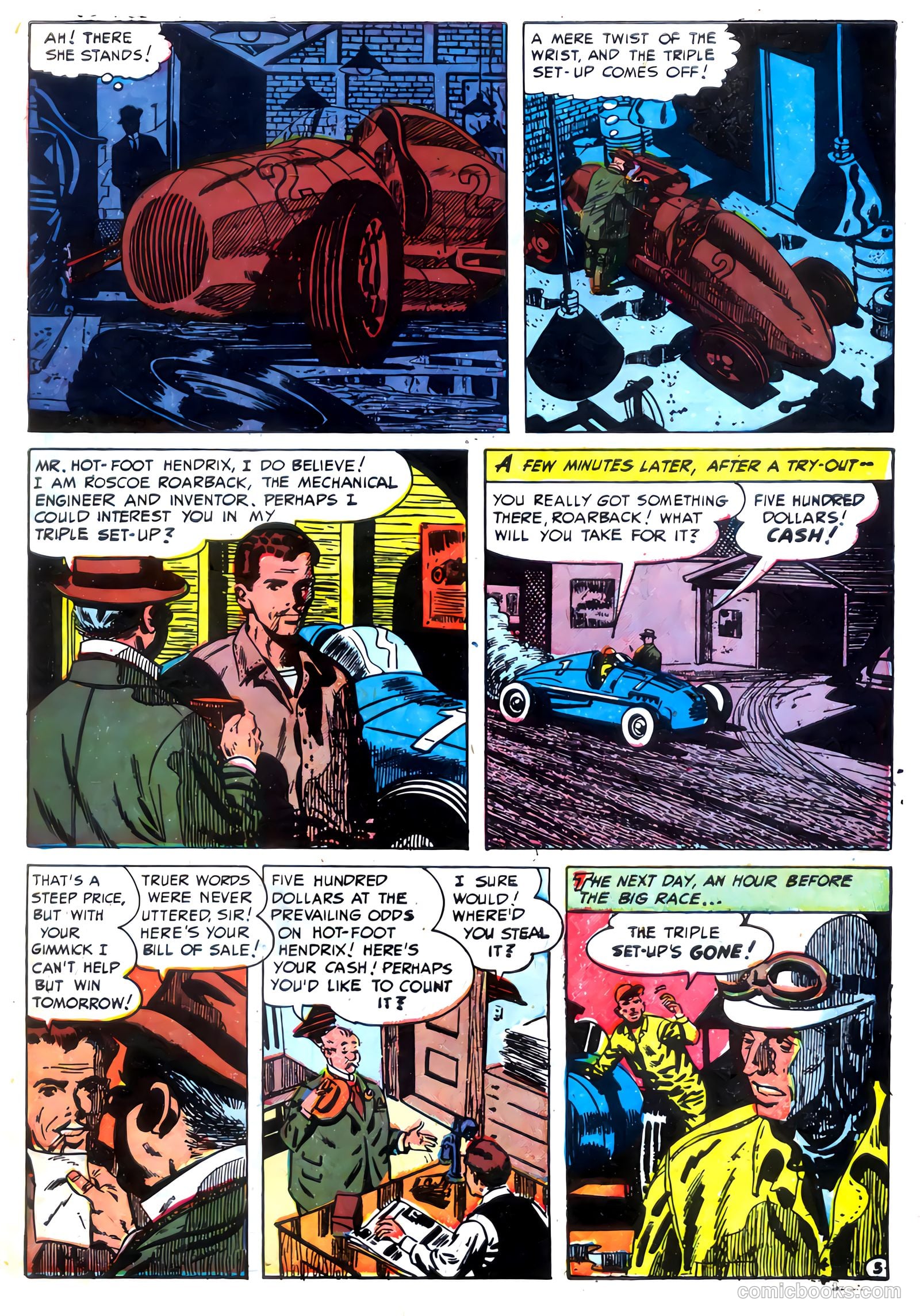 Speed Smith, the Hot Rod King #1 — page 7 of 36