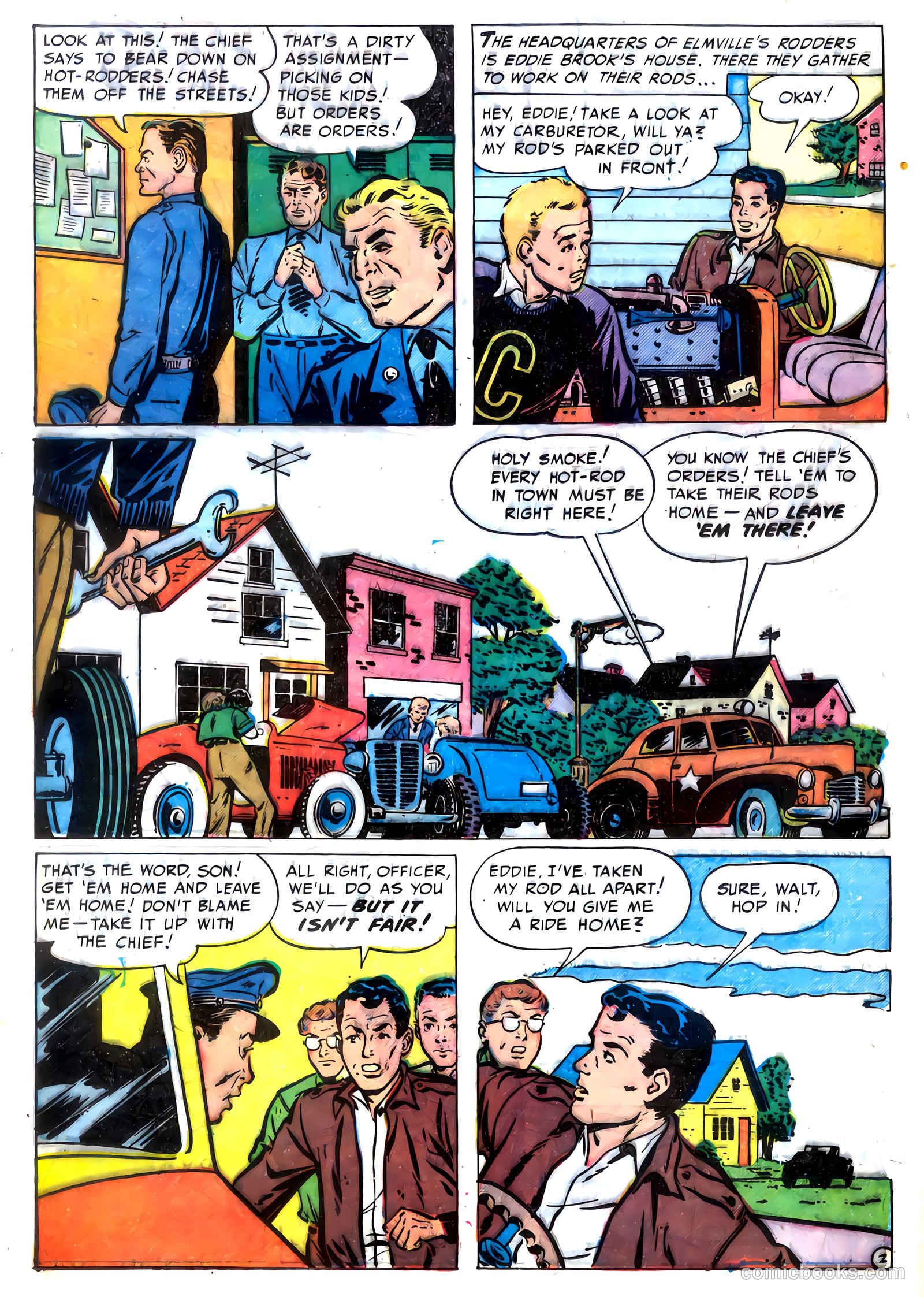 Speed Smith, the Hot Rod King #1 — page 12 of 36