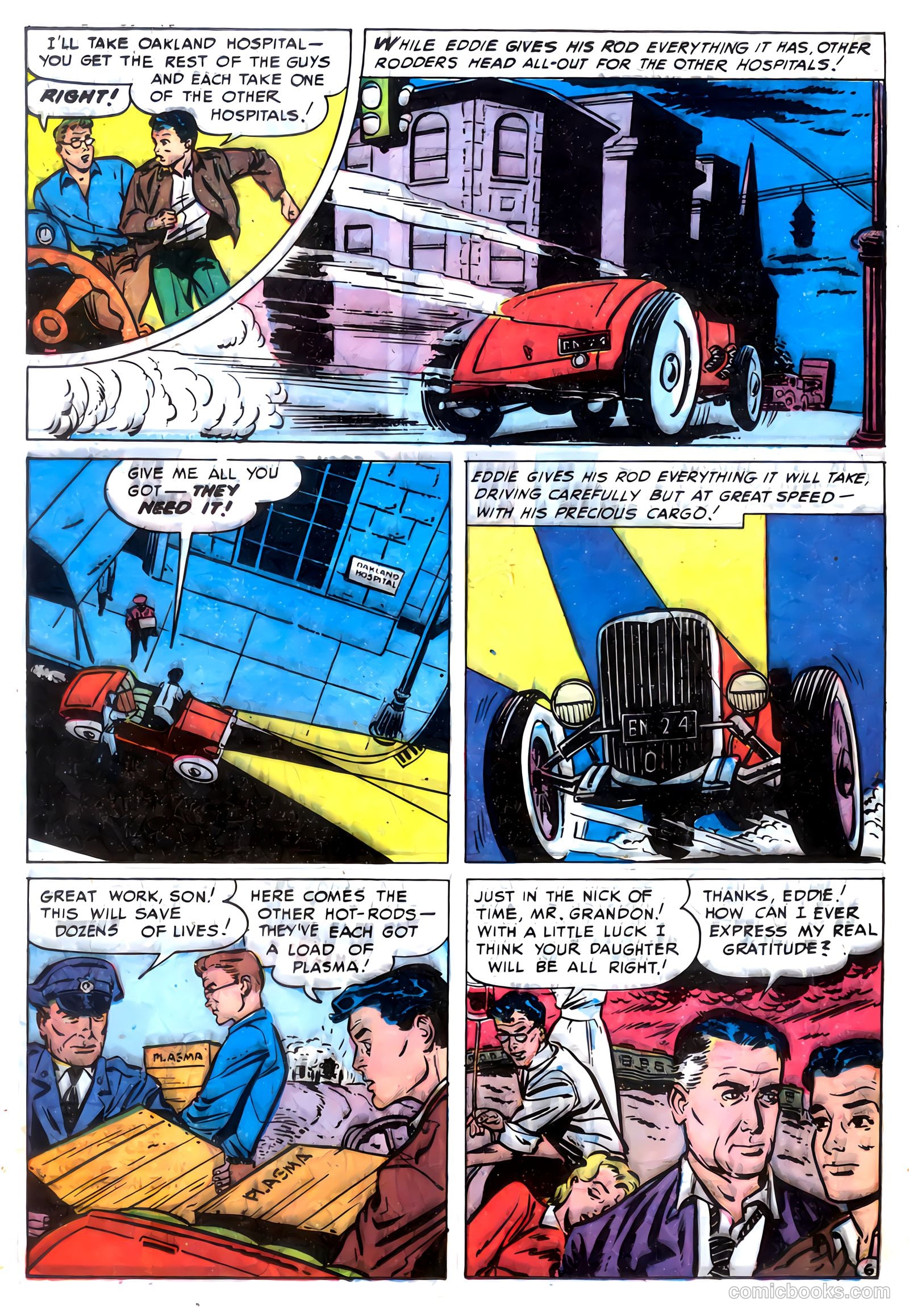 Speed Smith, the Hot Rod King #1 — page 16 of 36