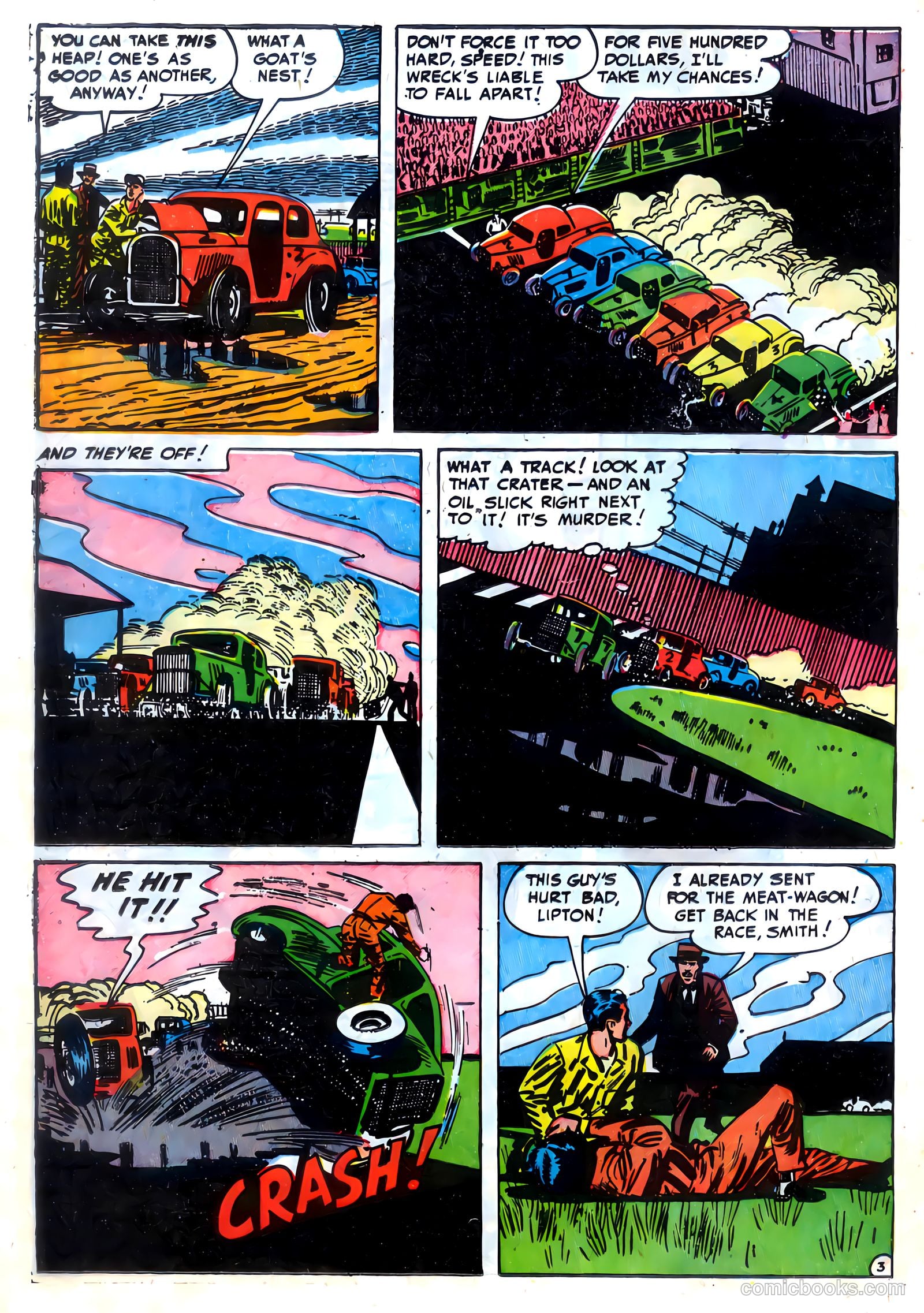 Speed Smith, the Hot Rod King #1 — page 22 of 36