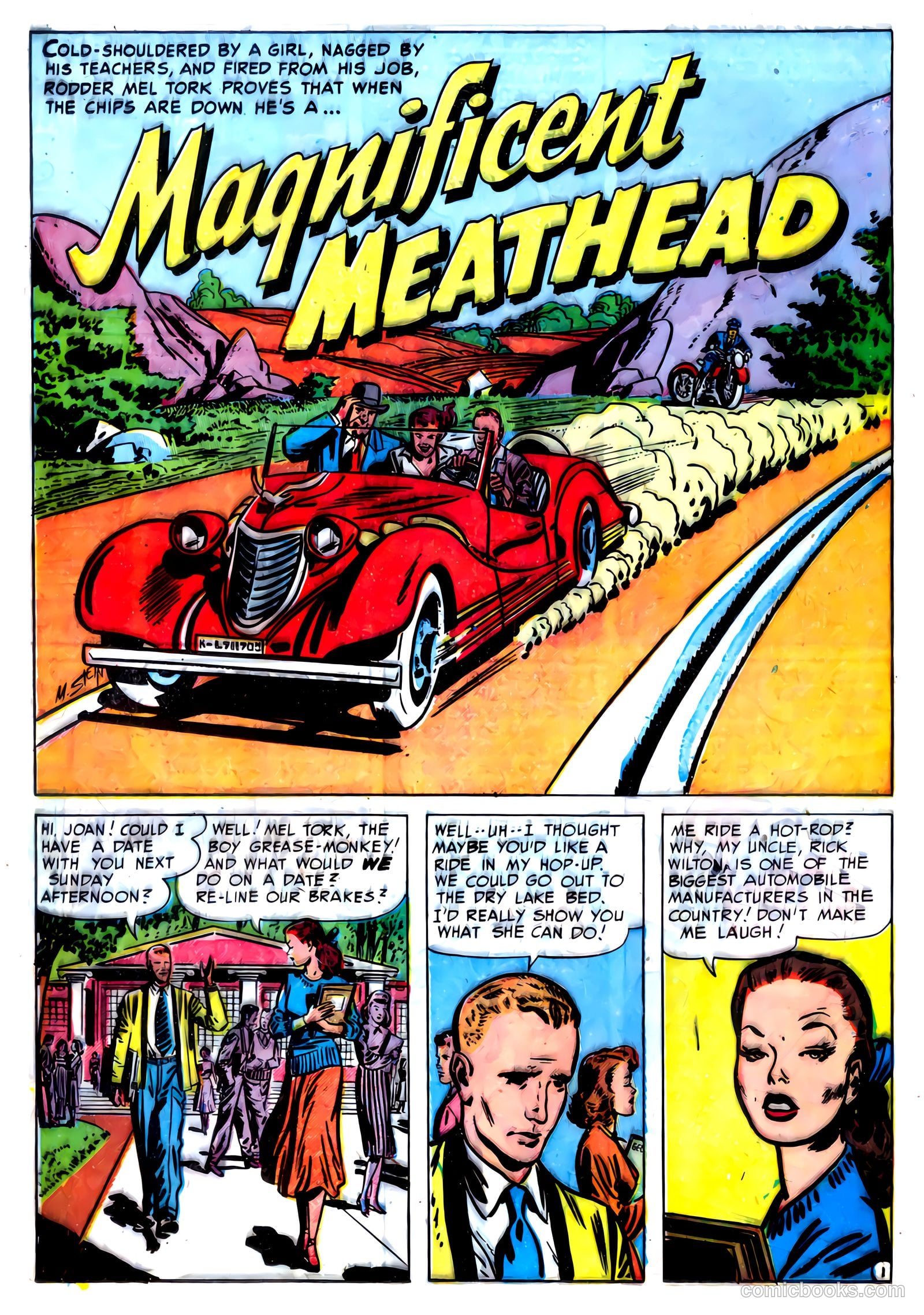Speed Smith, the Hot Rod King #1 — page 24 of 36