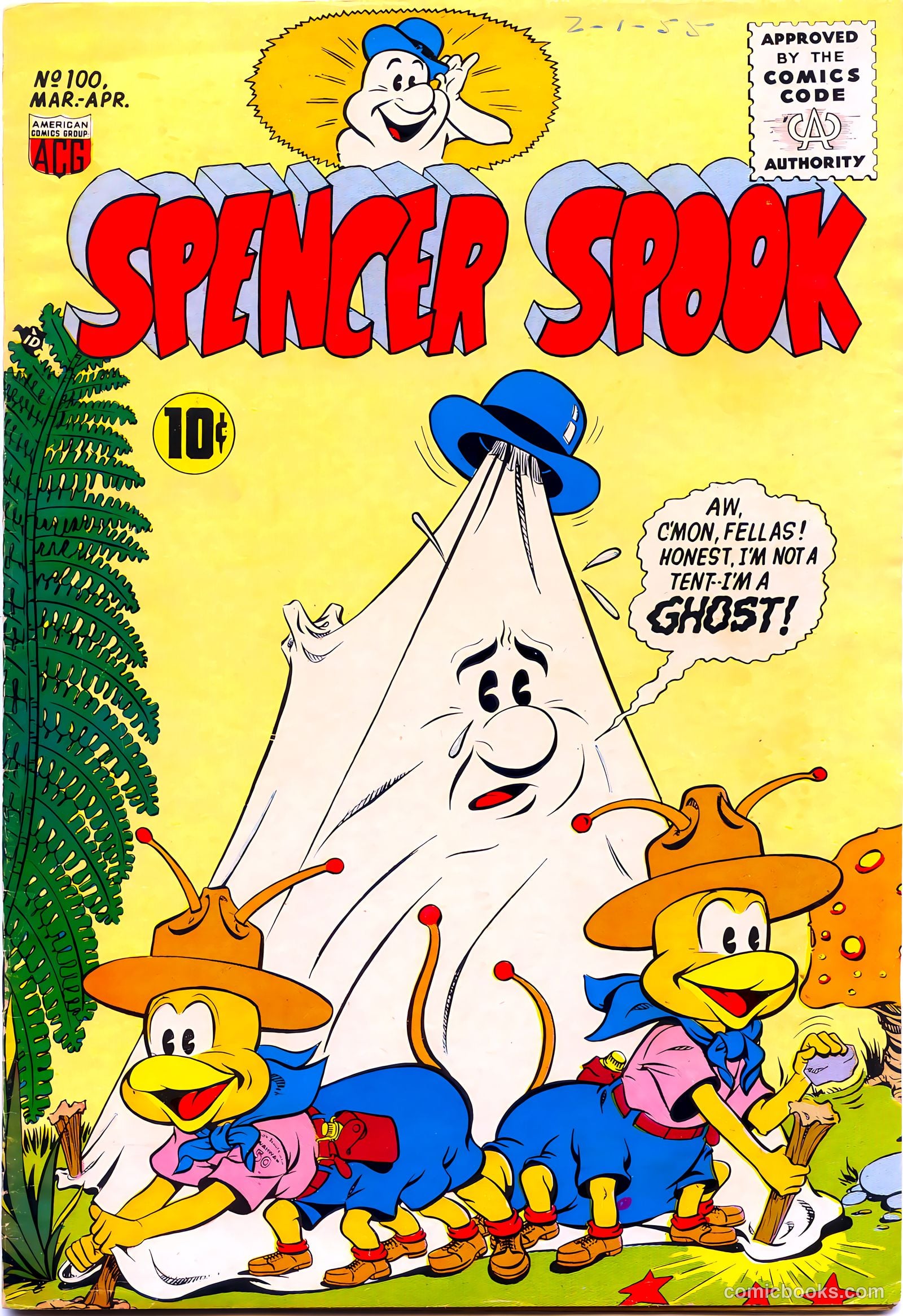 Spencer Spook #100 — page 1 of 36