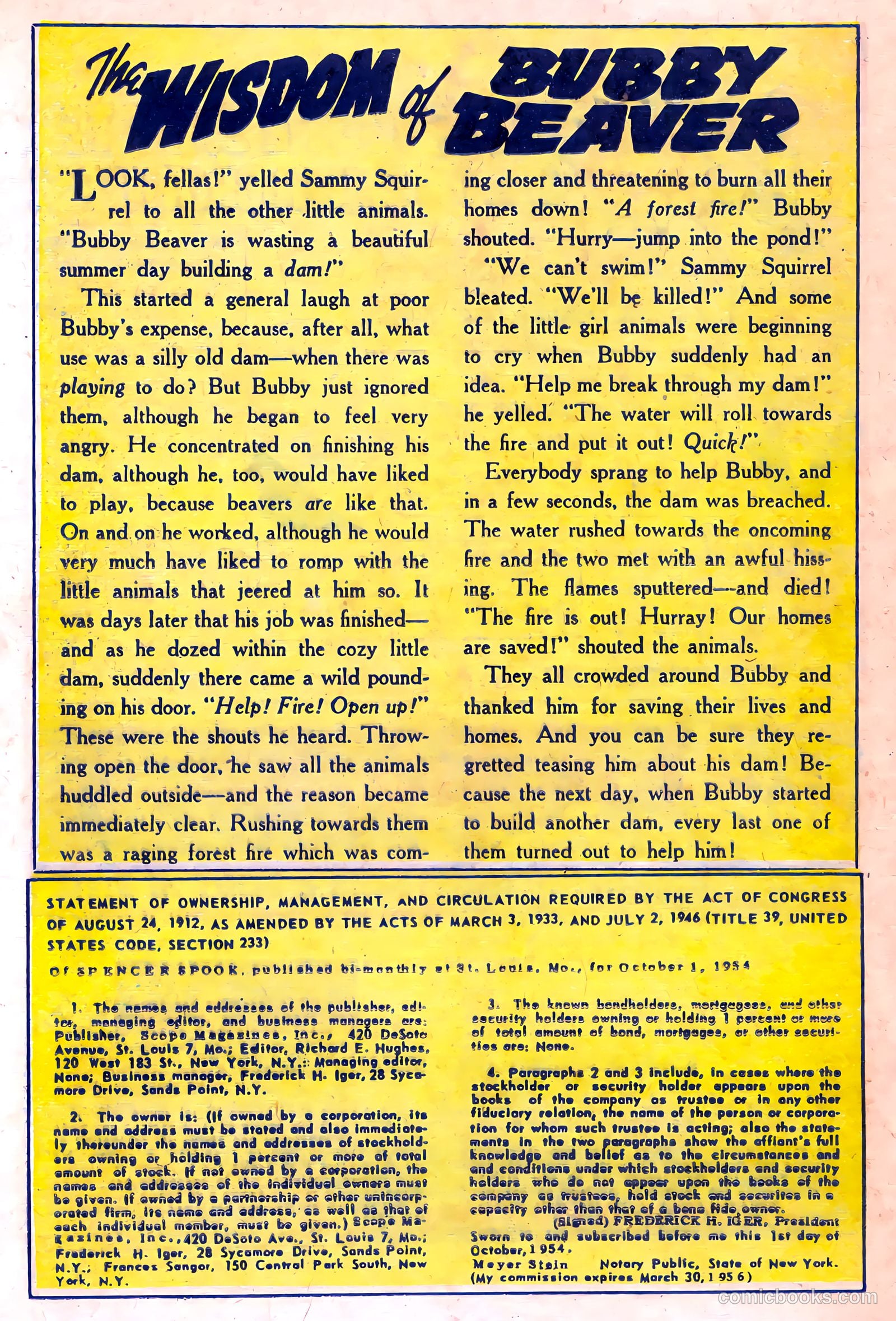 Spencer Spook #100 — page 20 of 36