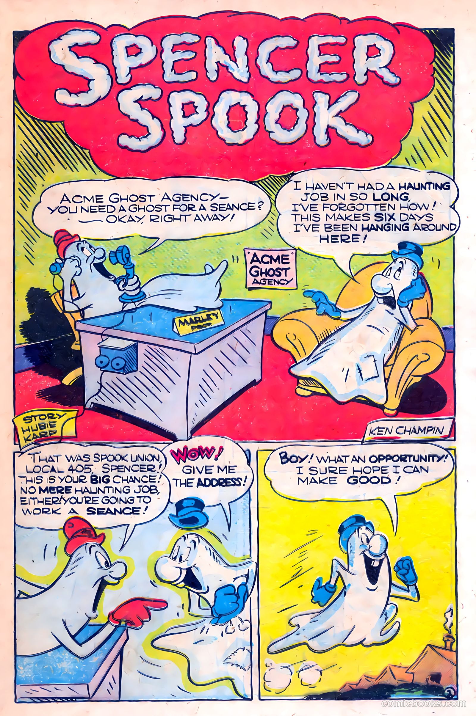 Spencer Spook #100 — page 21 of 36