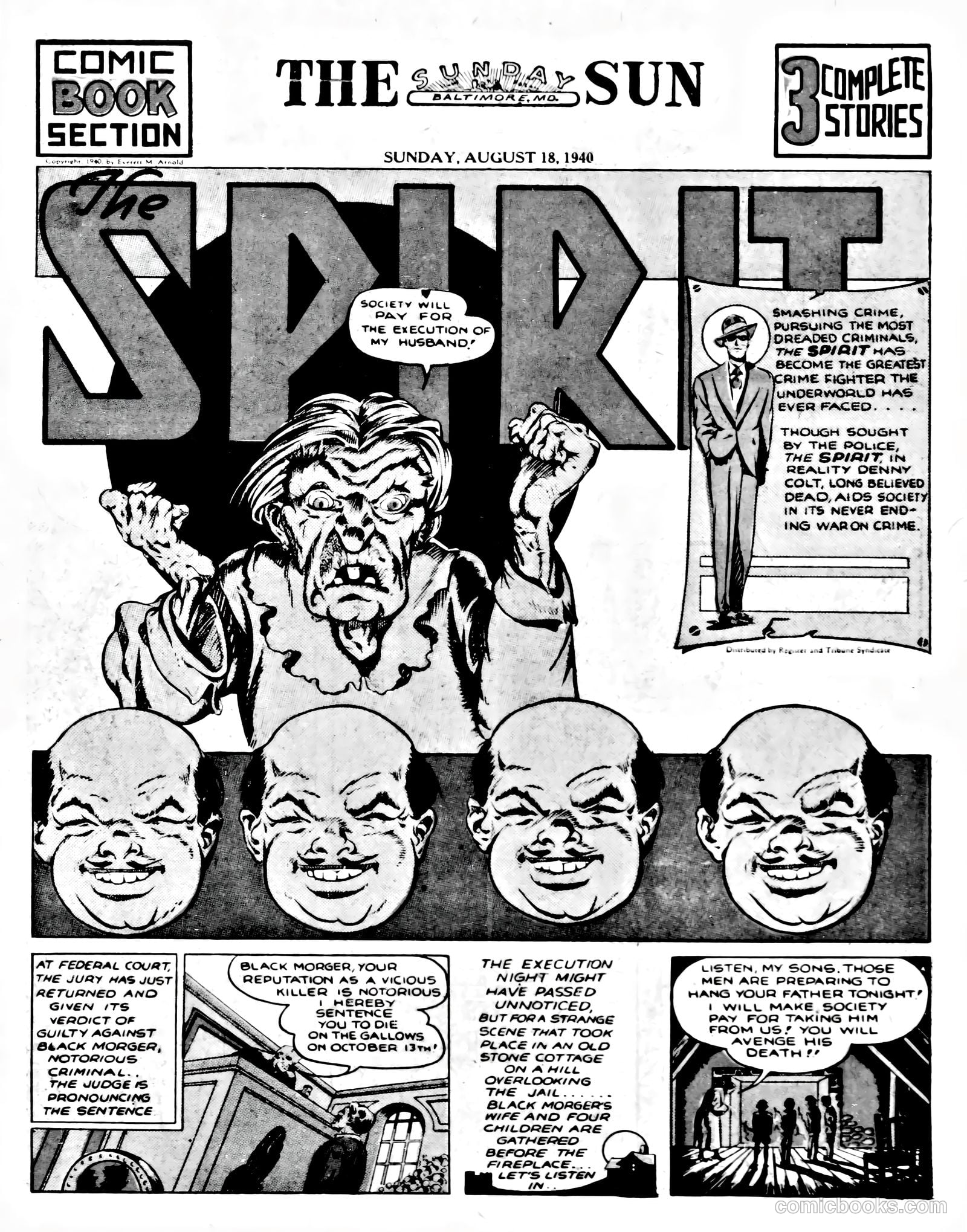 The Spirit #1 — page 1 of 18