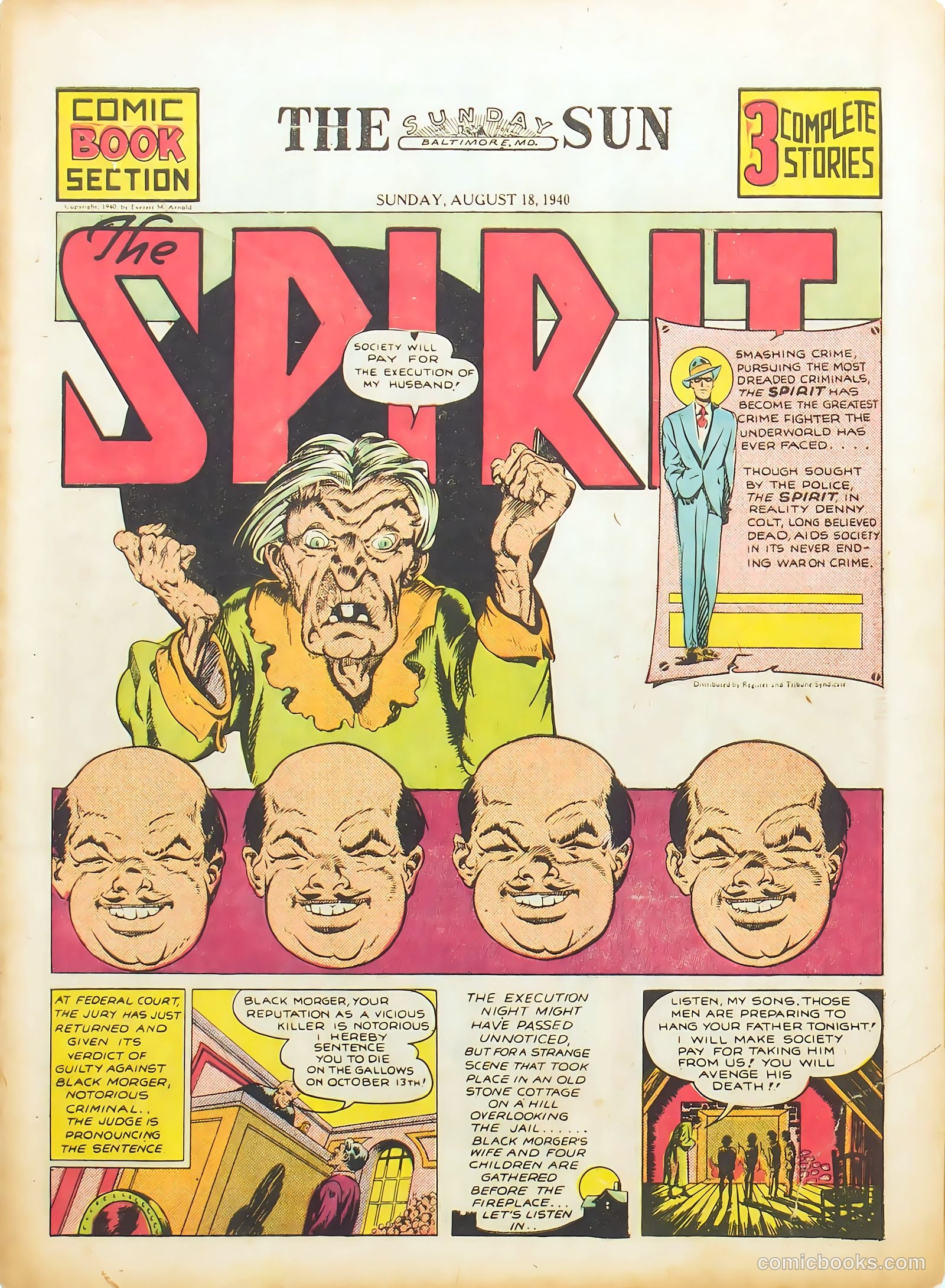 The Spirit #1 — page 2 of 18