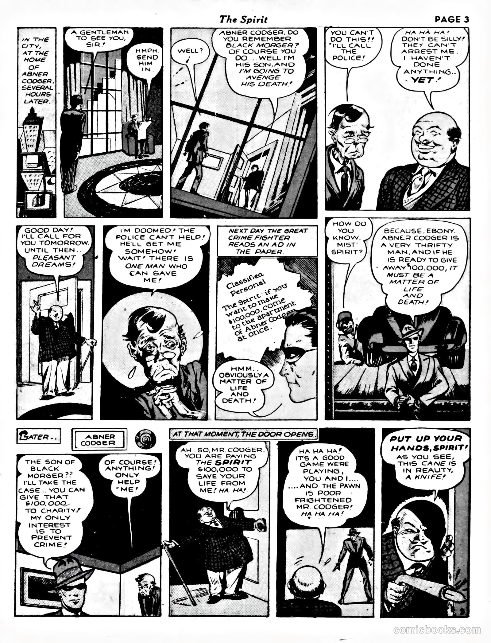 The Spirit #1 — page 4 of 18