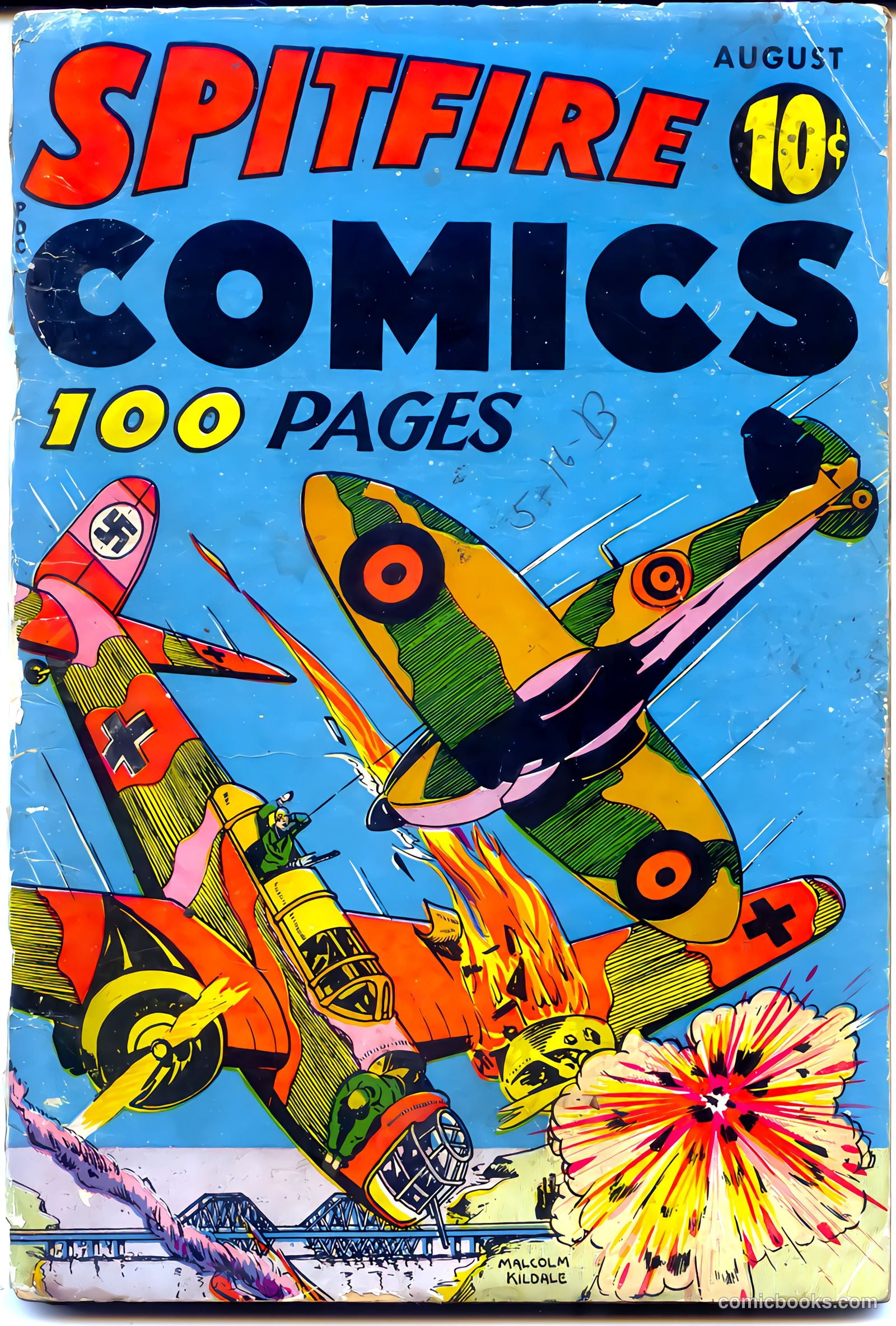 Spitfire Comics #1 — page 1 of 100