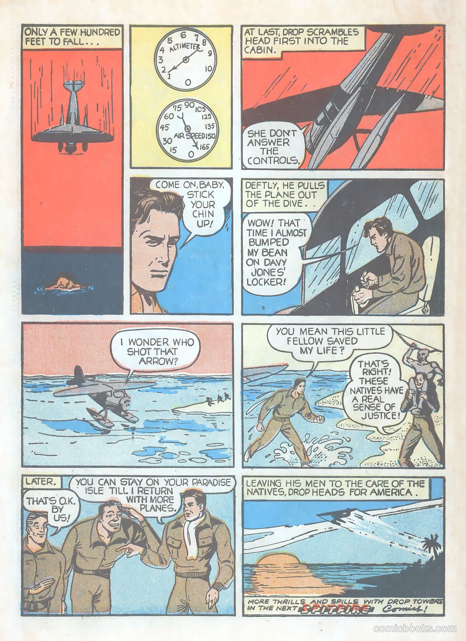 Spitfire Comics #133 — page 50 of 53