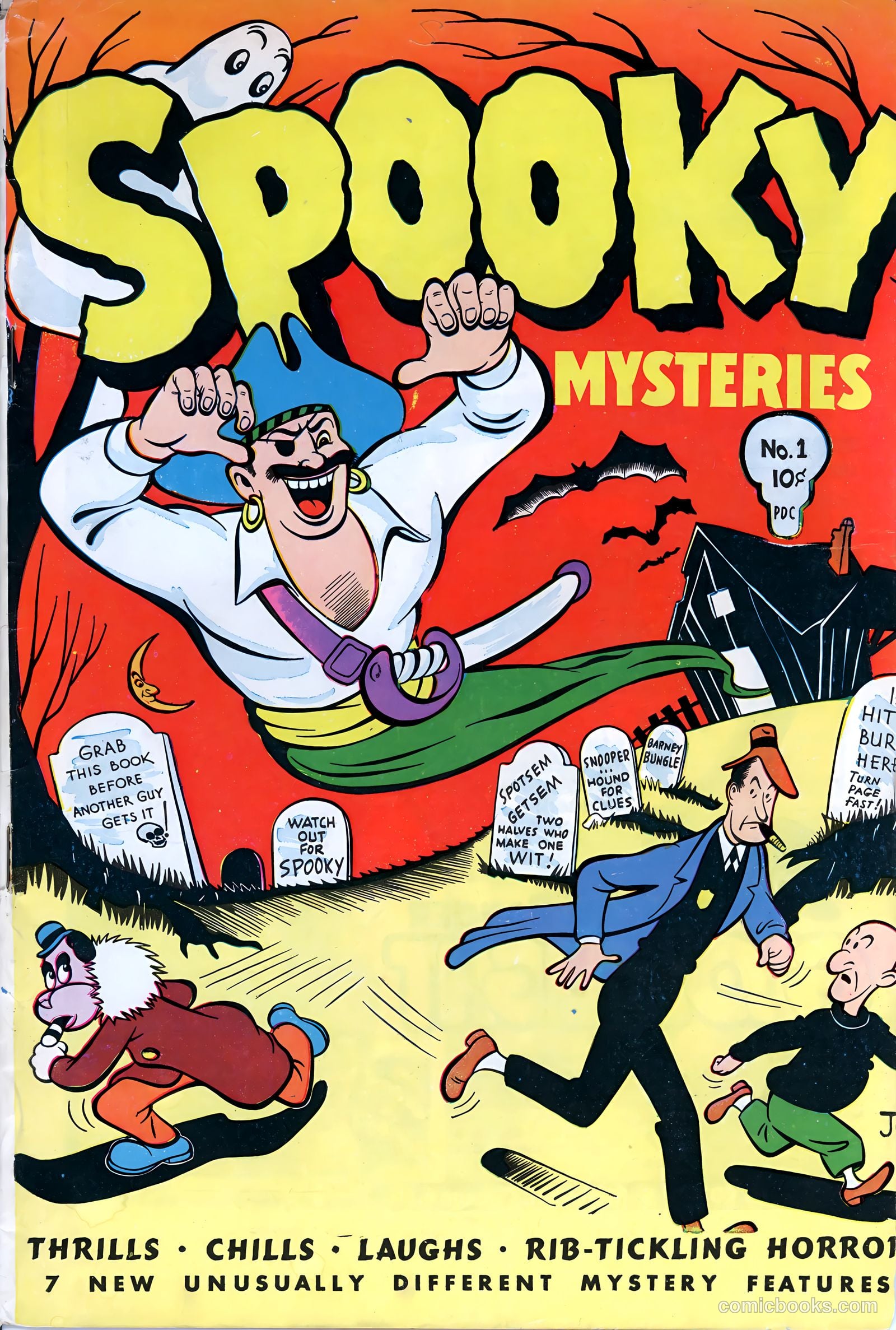 Spooky Mysteries #1 — page 1 of 52