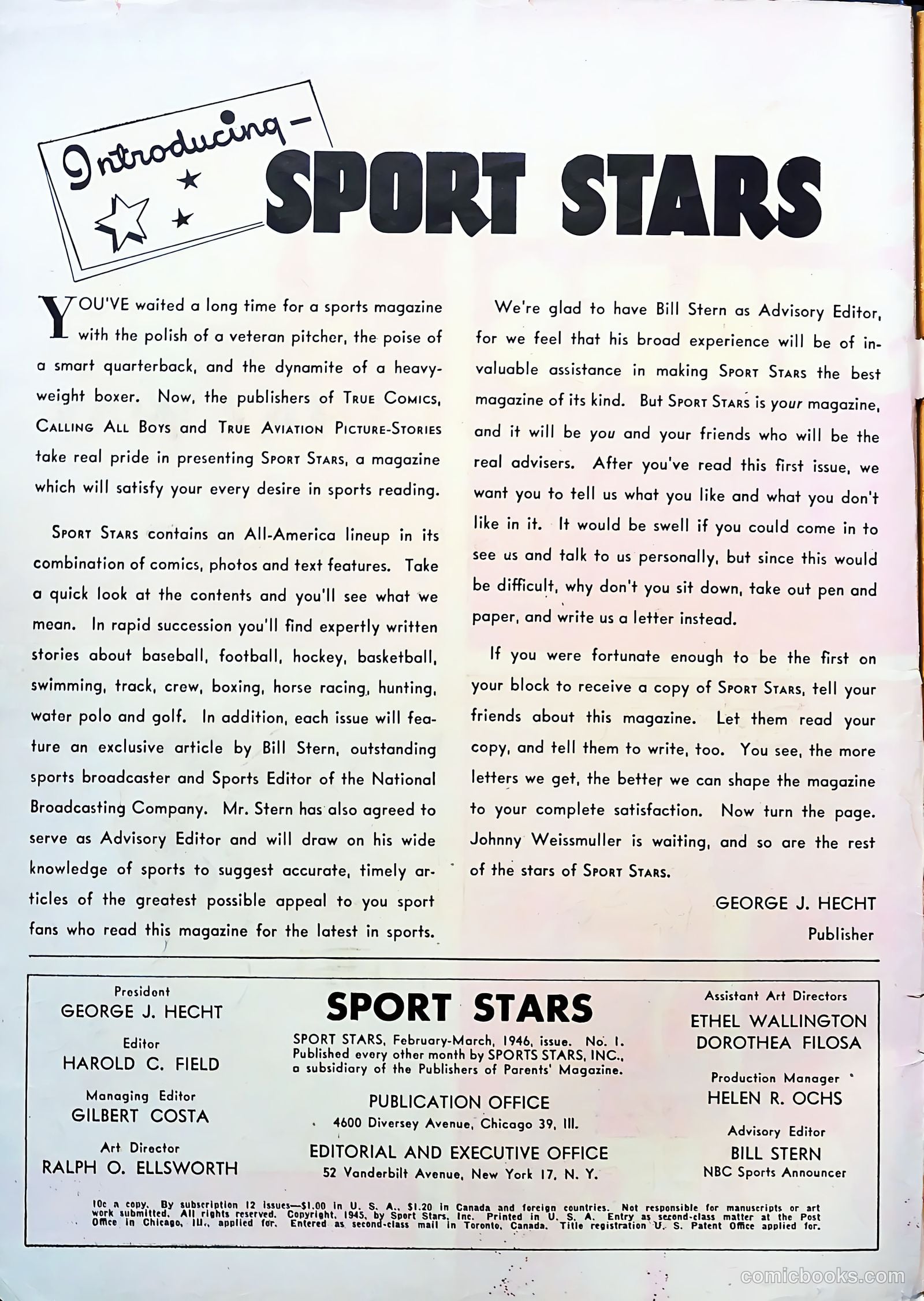 Sport Stars #1 — page 2 of 56