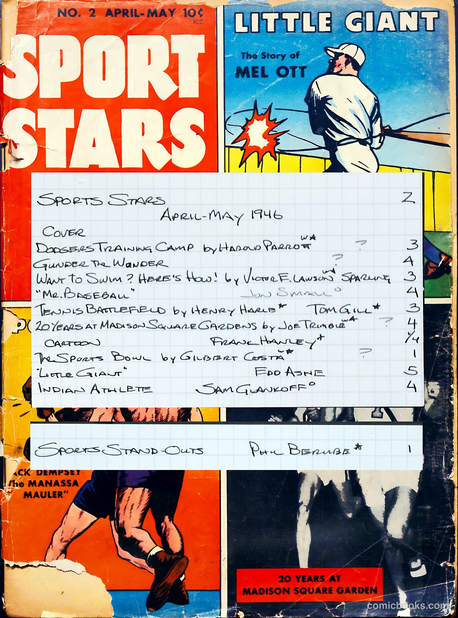Sport Stars #2 — page 61 of 61