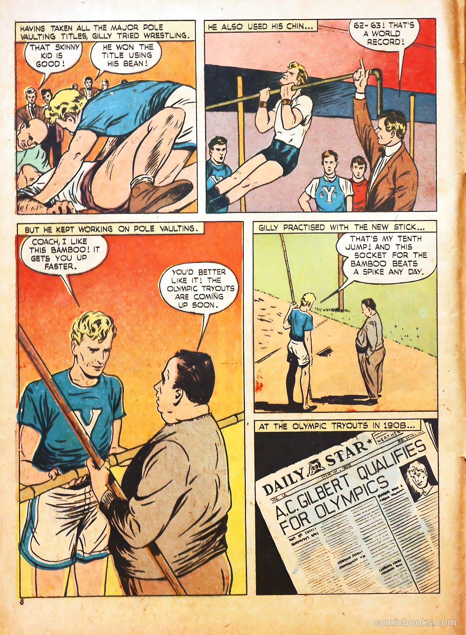 Sport Stars #4 — page 8 of 58
