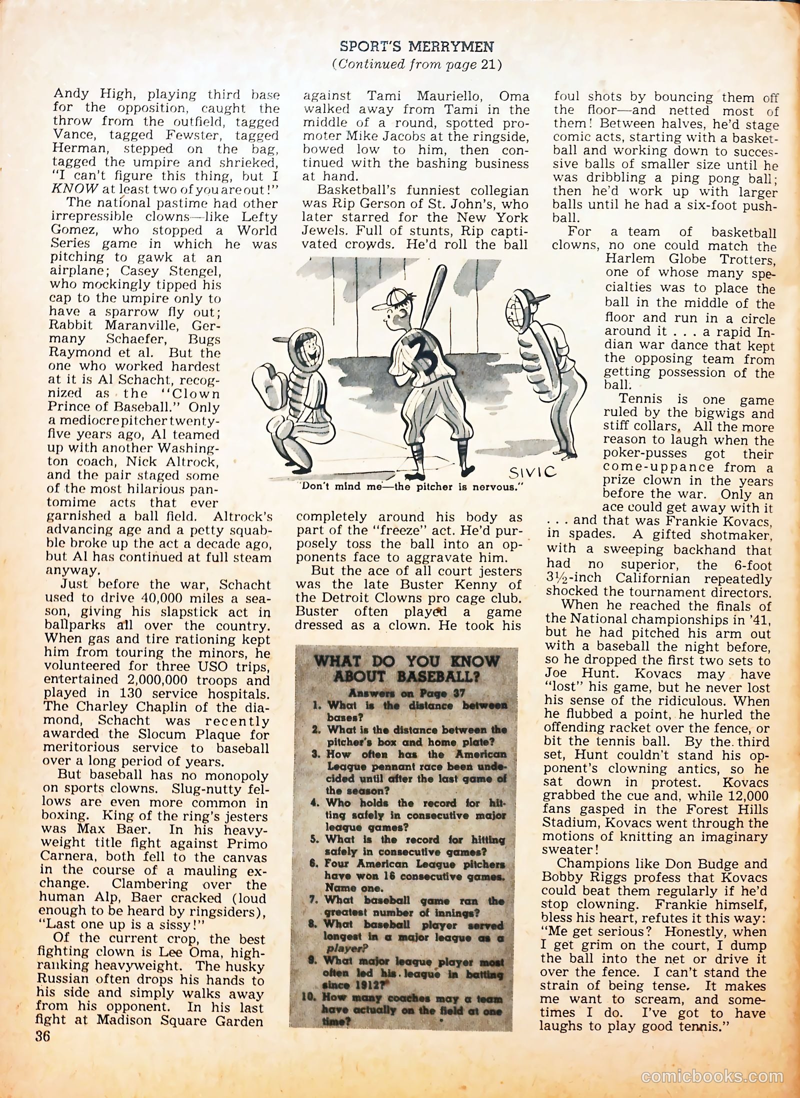 Sport Stars #4 — page 36 of 58