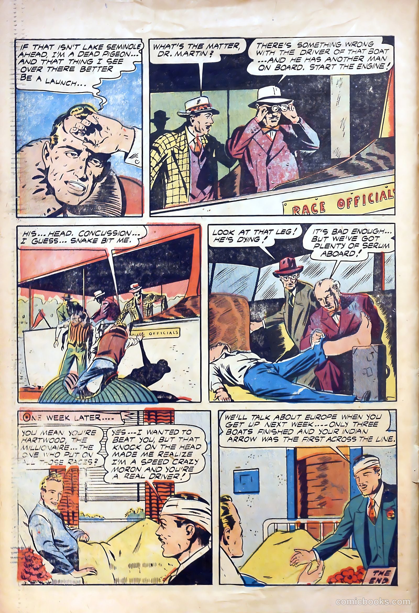 Sport Thrills #13 — page 32 of 36