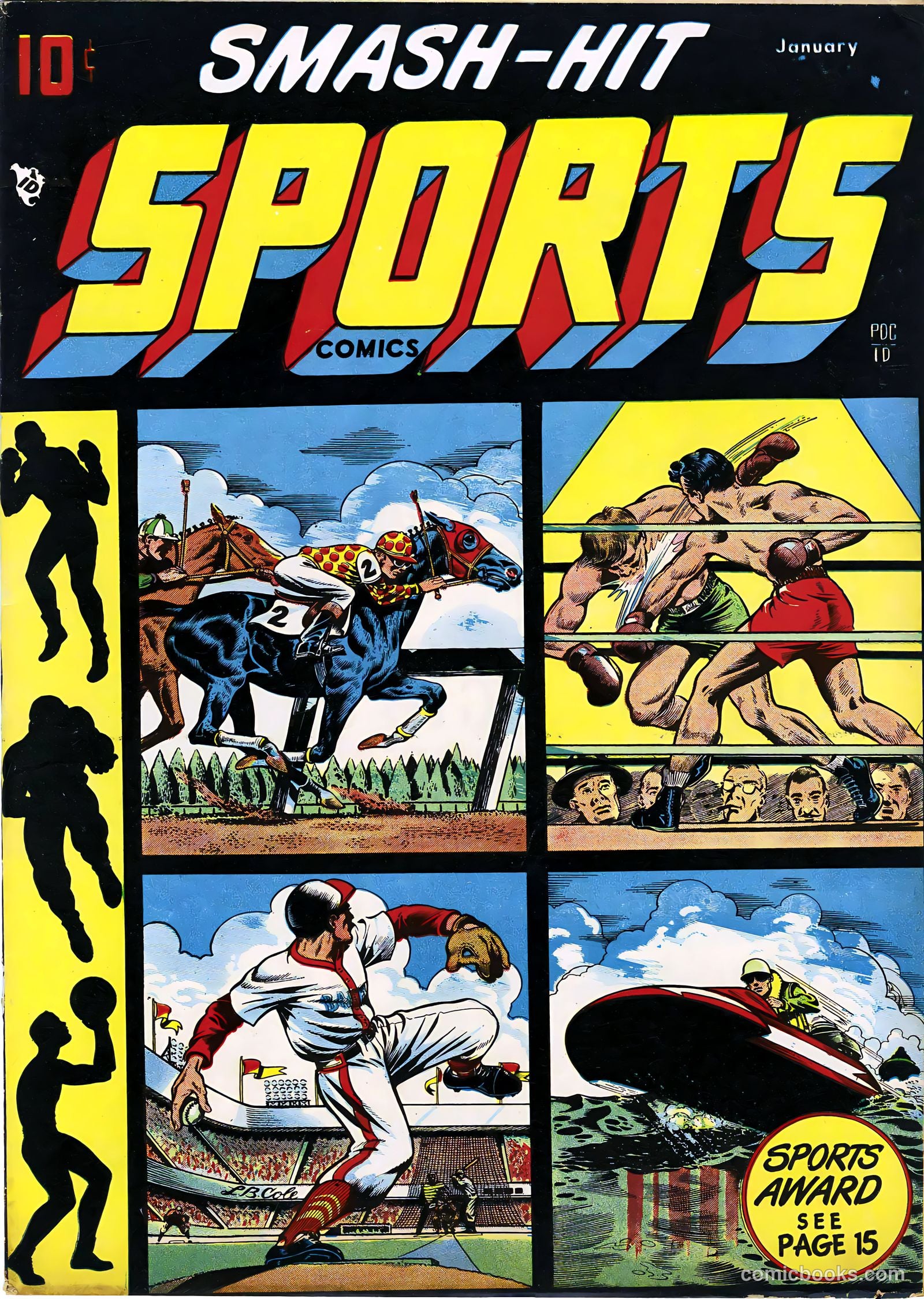 Sports Comics #1 — page 1 of 36