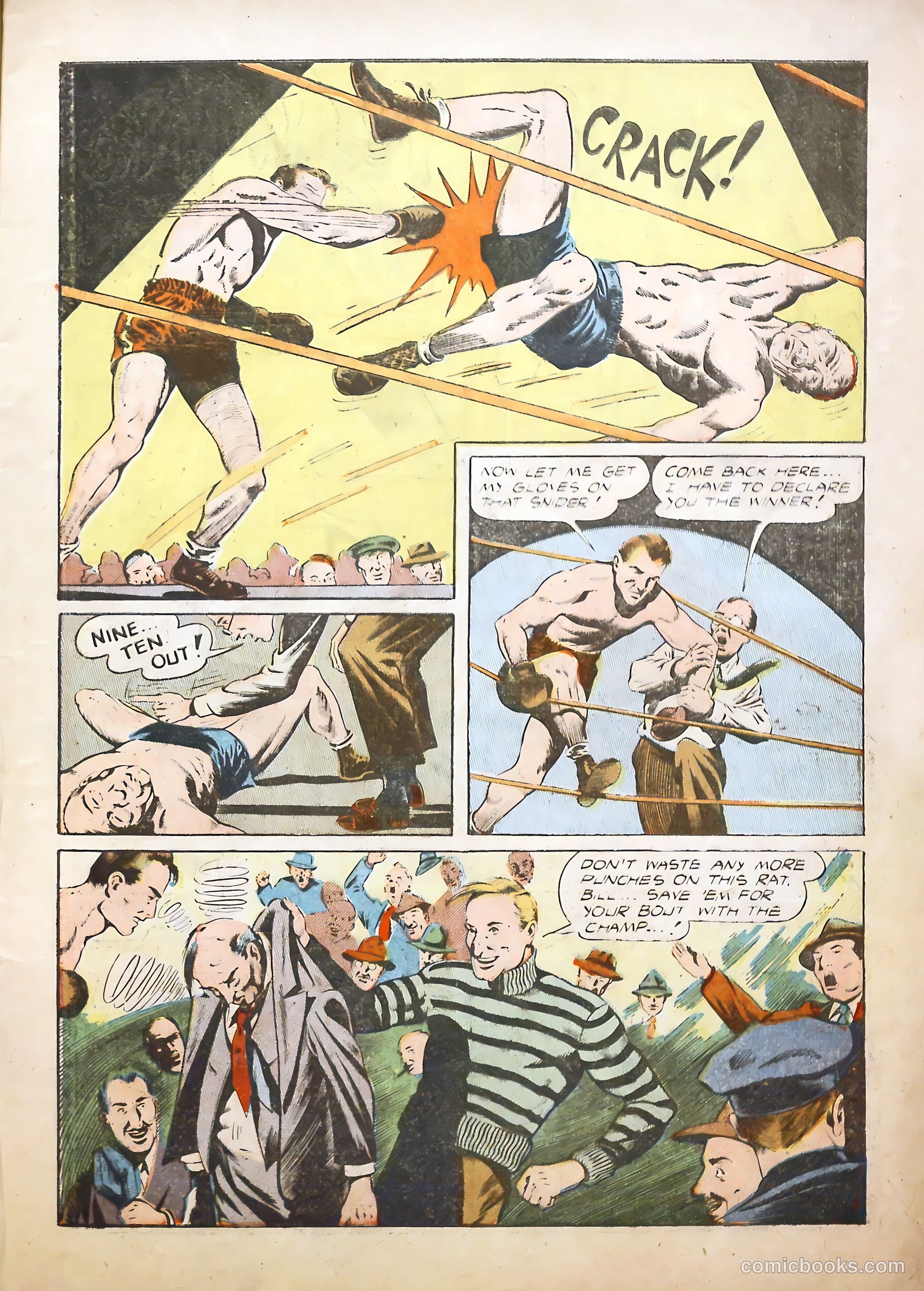 Sports Comics #1 — page 9 of 36