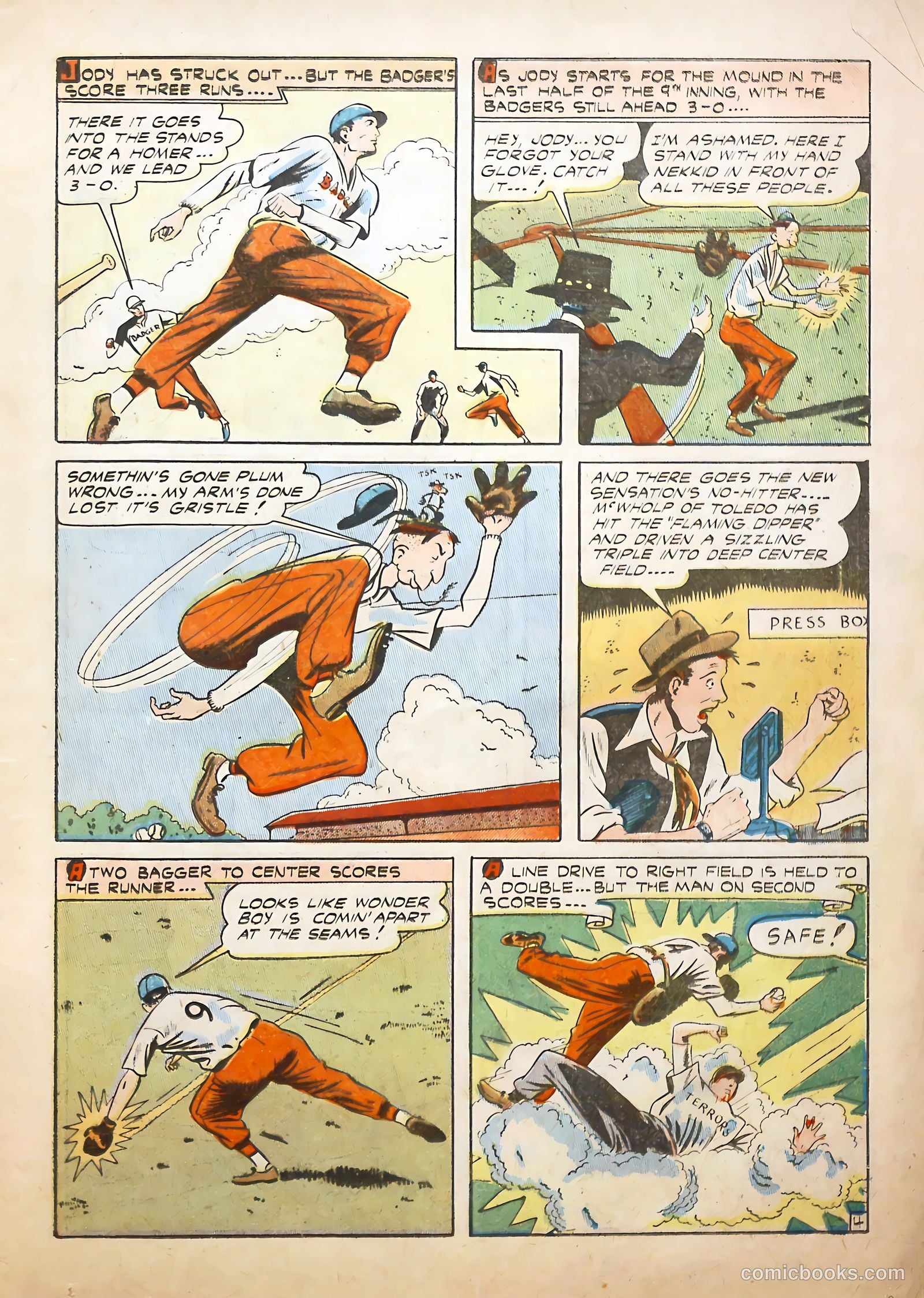 Sports Comics #1 — page 13 of 36