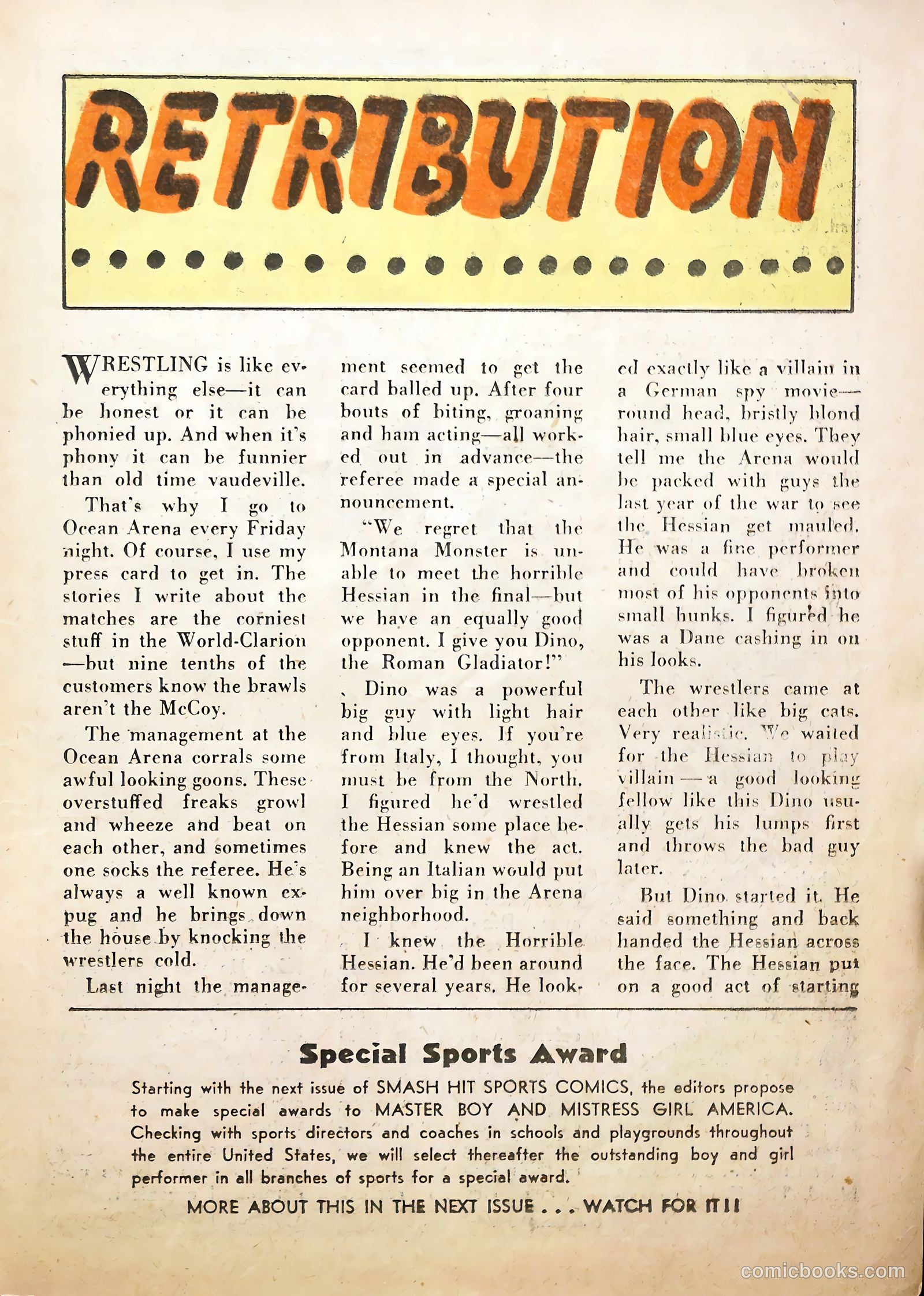 Sports Comics #1 — page 17 of 36