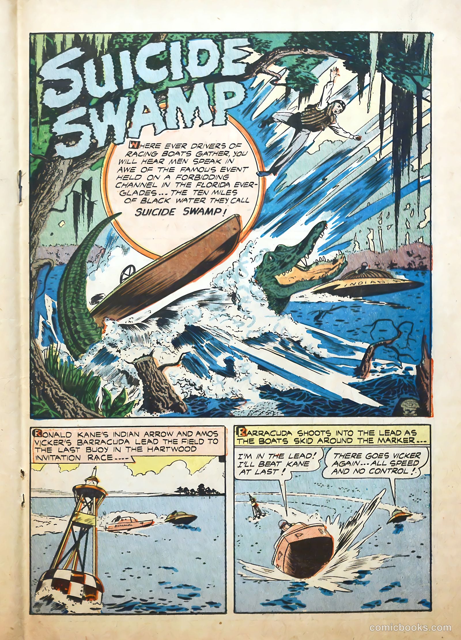 Sports Comics #1 — page 19 of 36