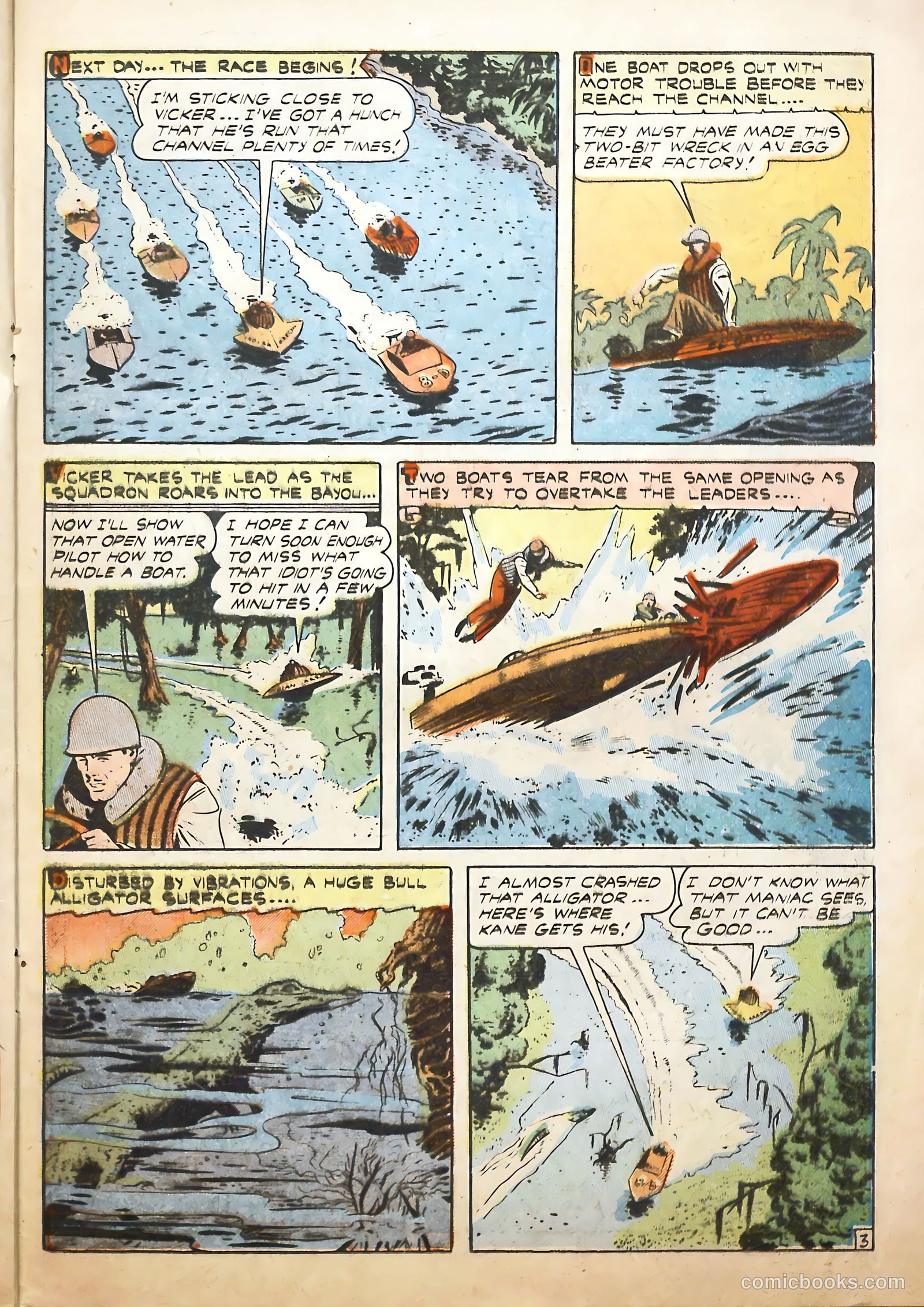 Sports Comics #1 — page 21 of 36