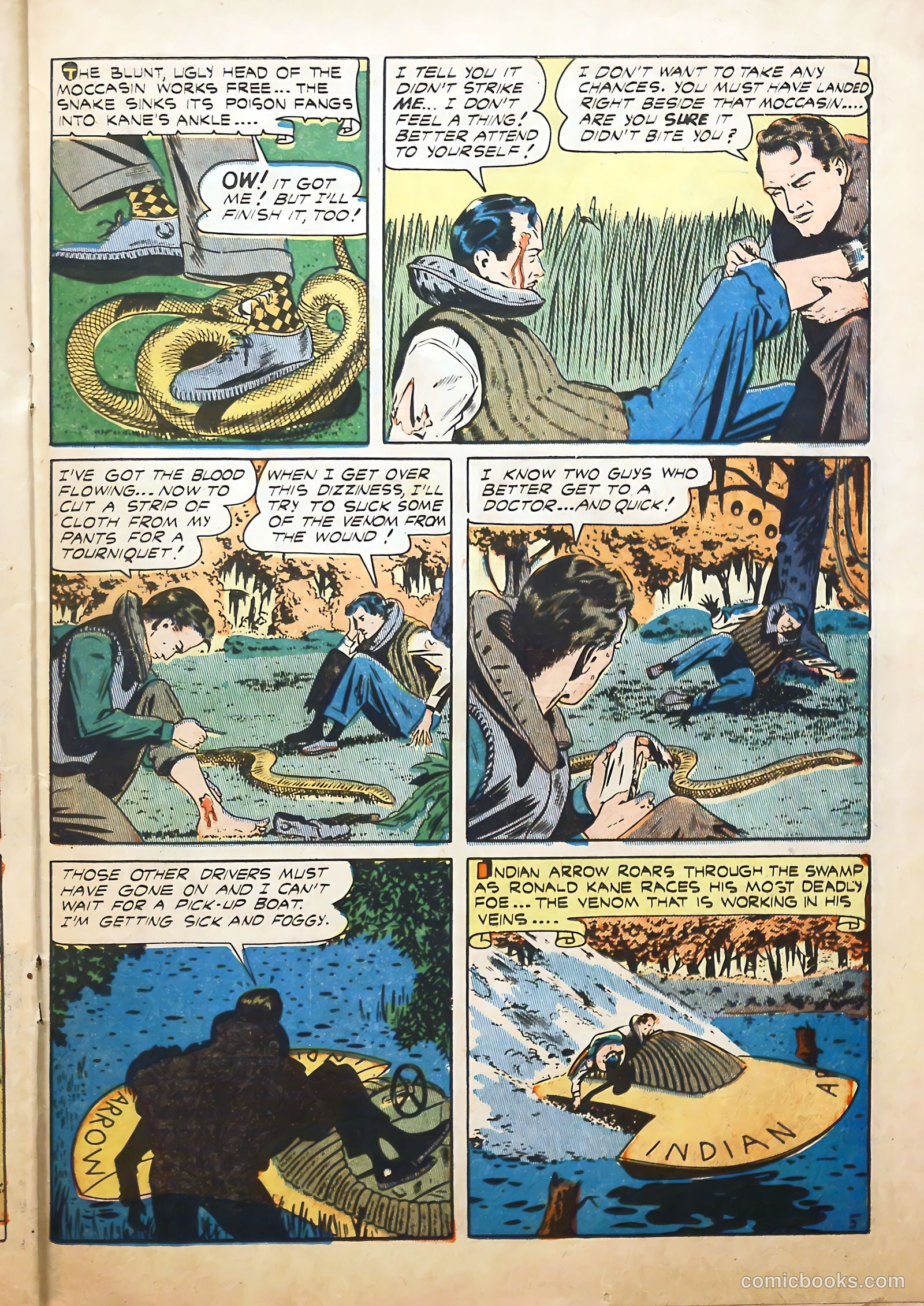 Sports Comics #1 — page 23 of 36