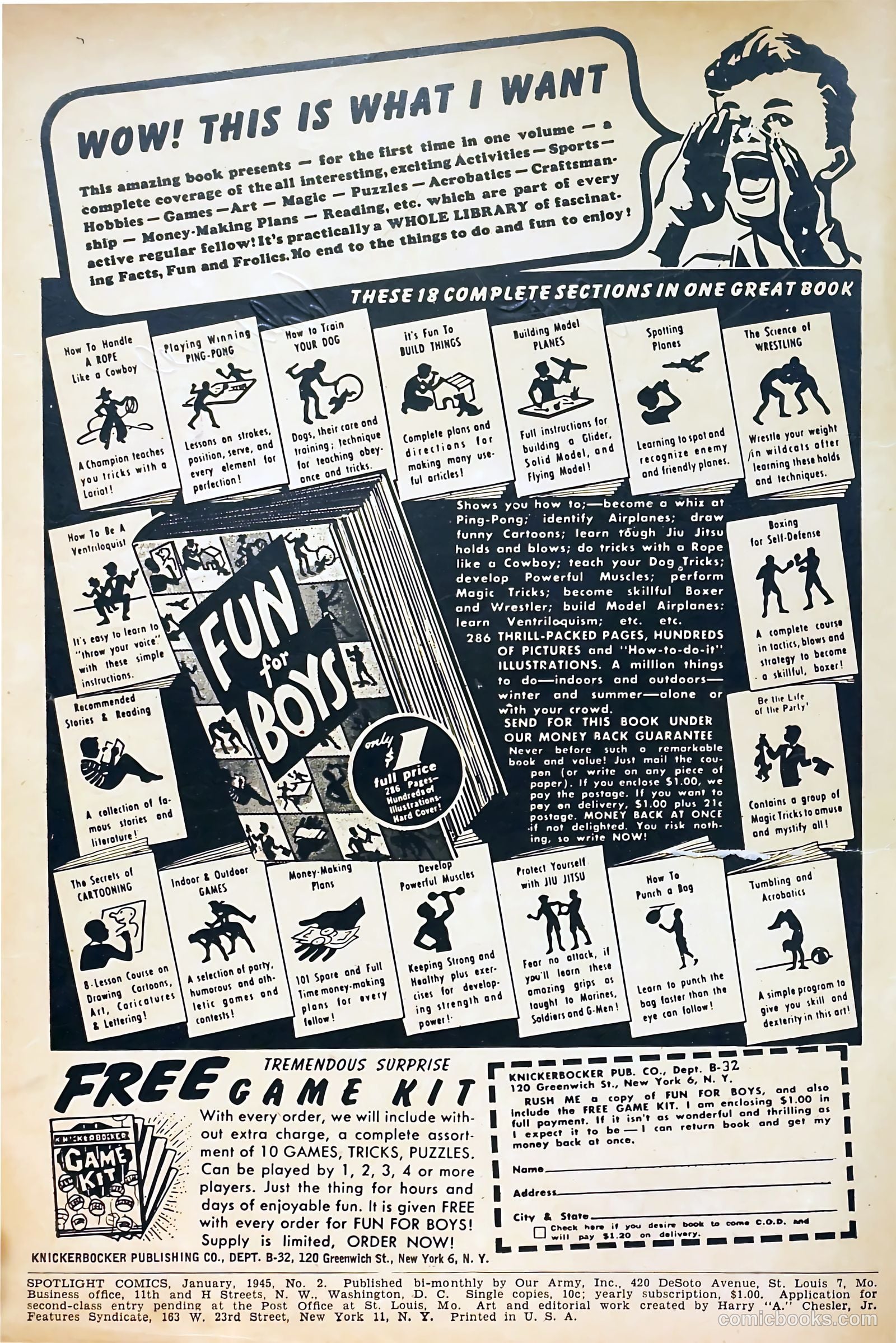 Spotlight Comics #2 — page 2 of 50