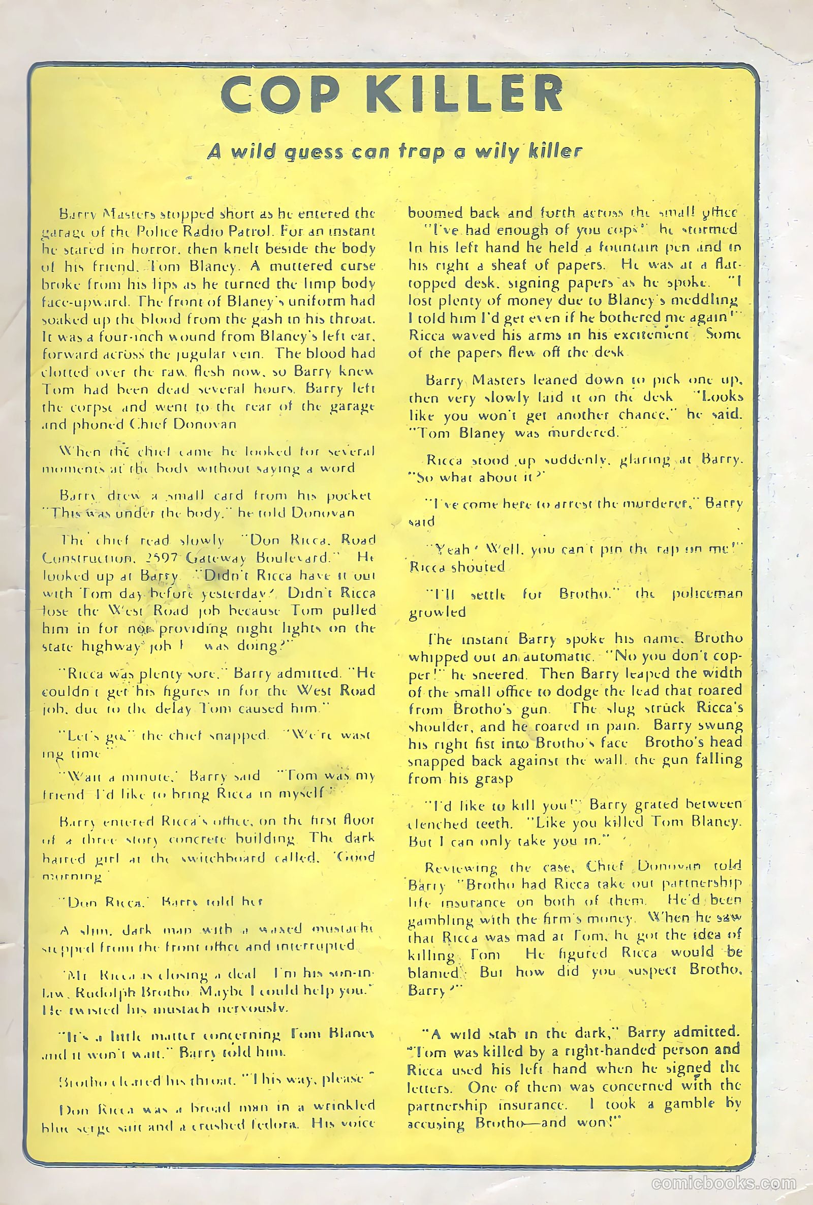 Spotlight Comics #3 — page 16 of 49