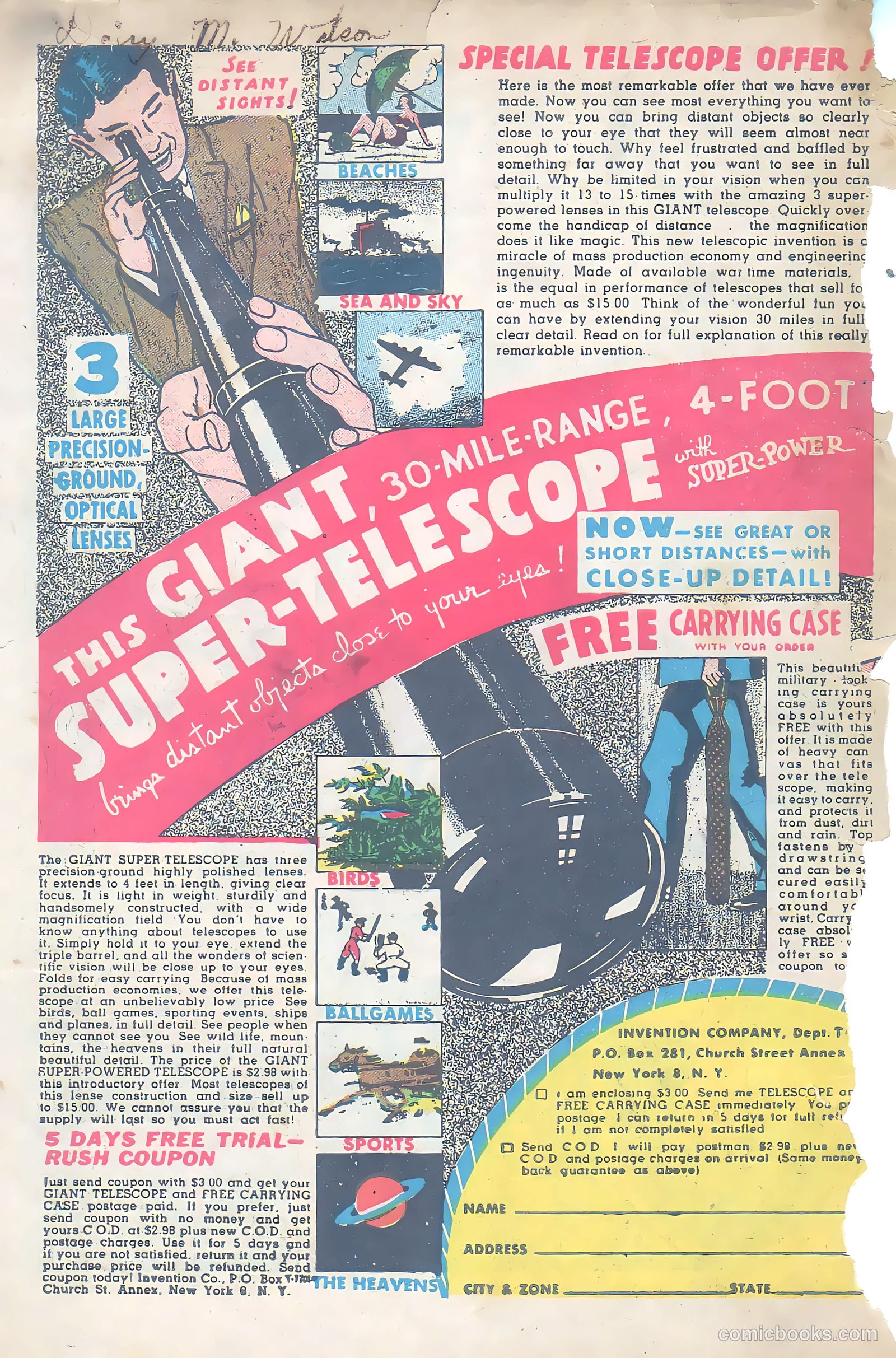 Spotlight Comics #3 — page 49 of 49