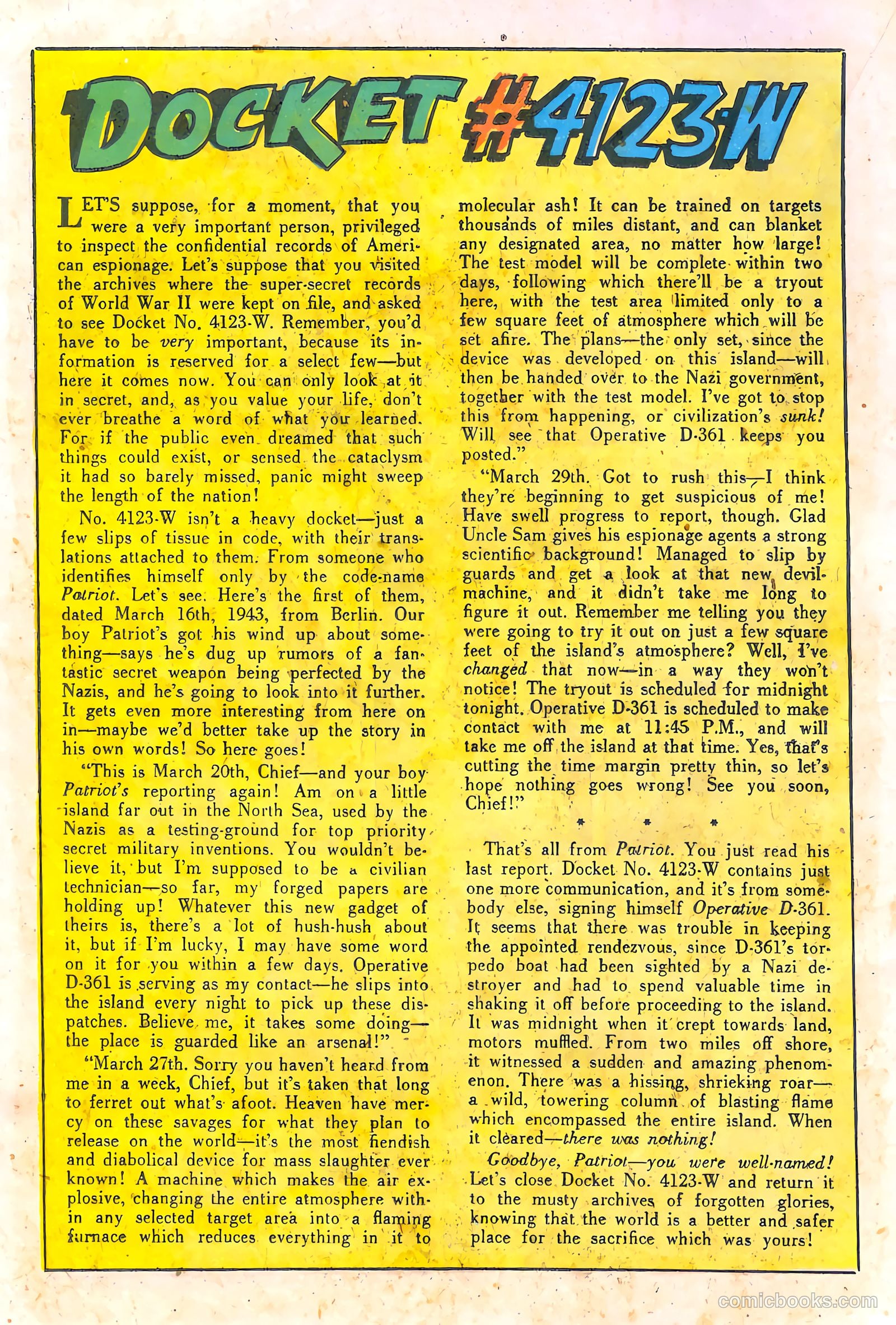 Spy and Counterspy #1 — page 18 of 52