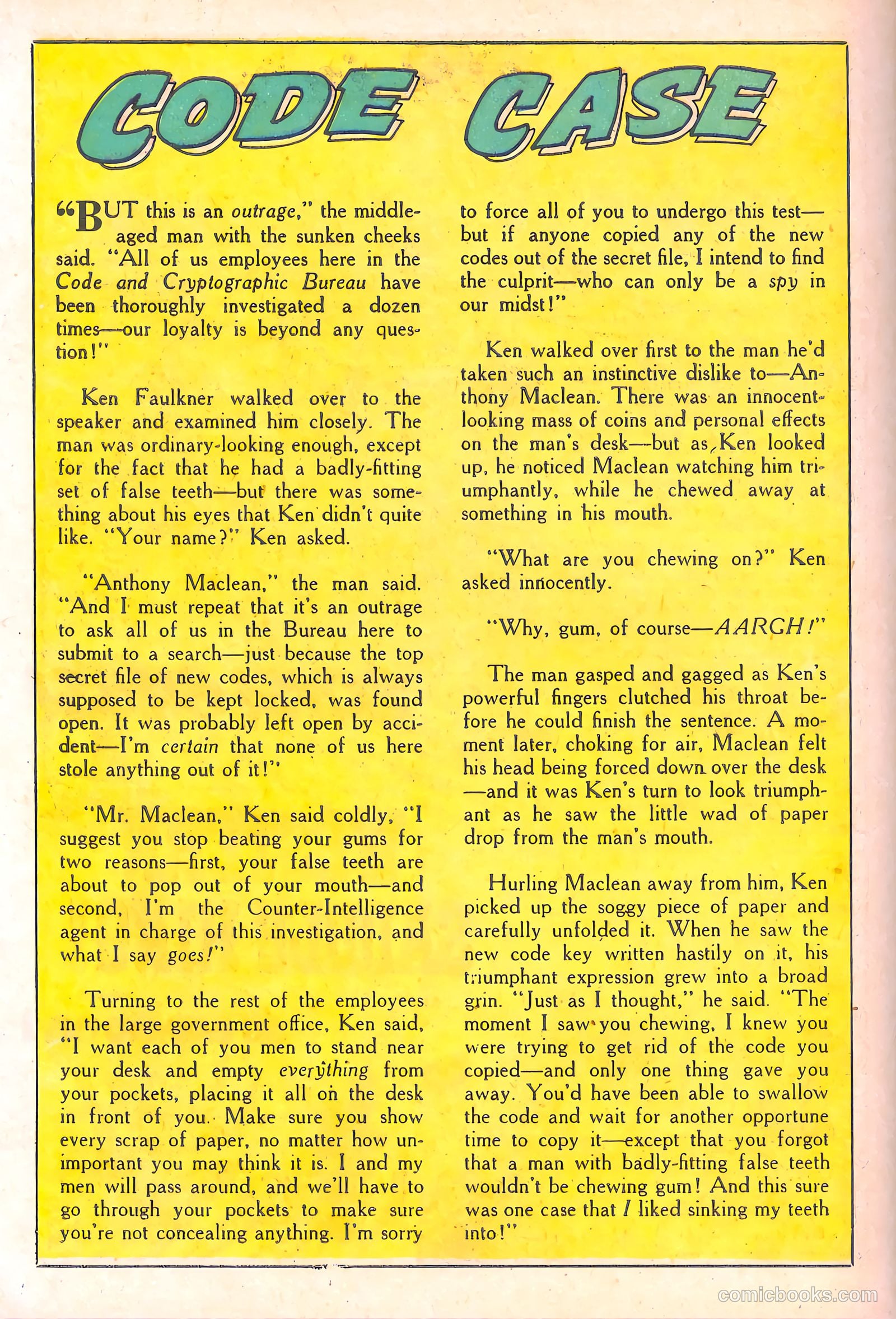 Spy-Hunters #10 — page 42 of 52