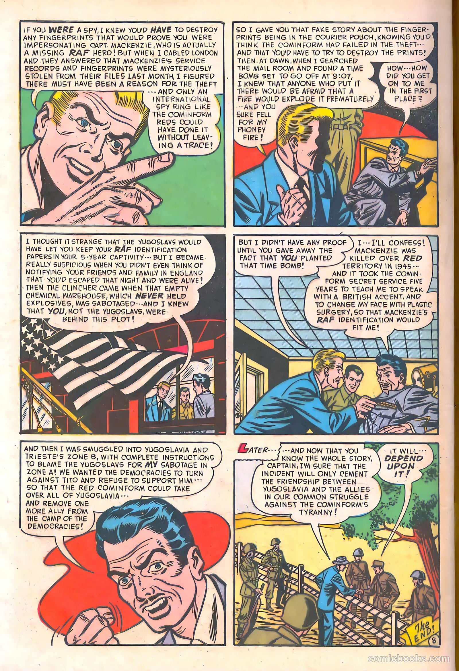 Spy-Hunters #10 — page 50 of 52