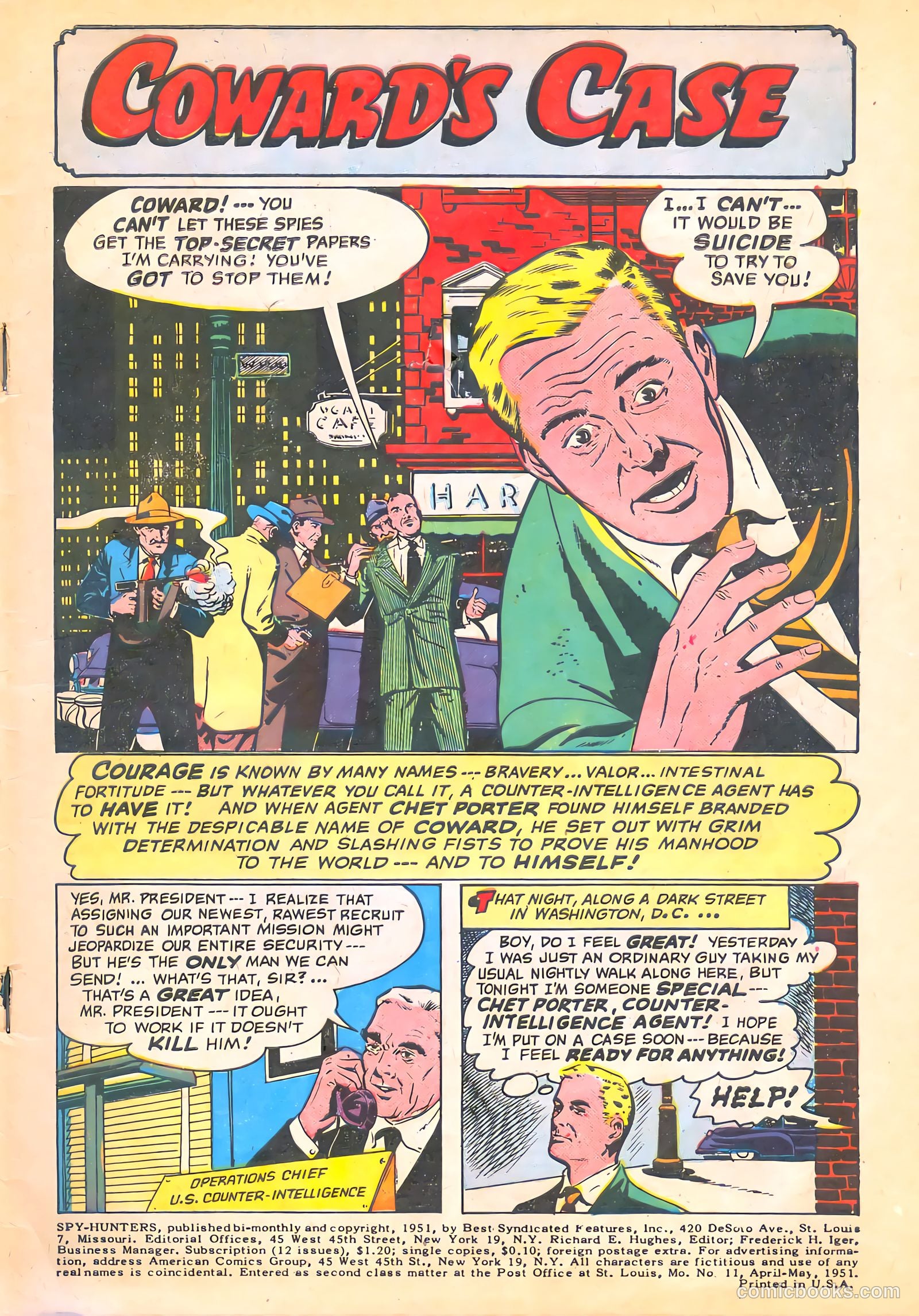 Spy-Hunters #11 — page 3 of 52