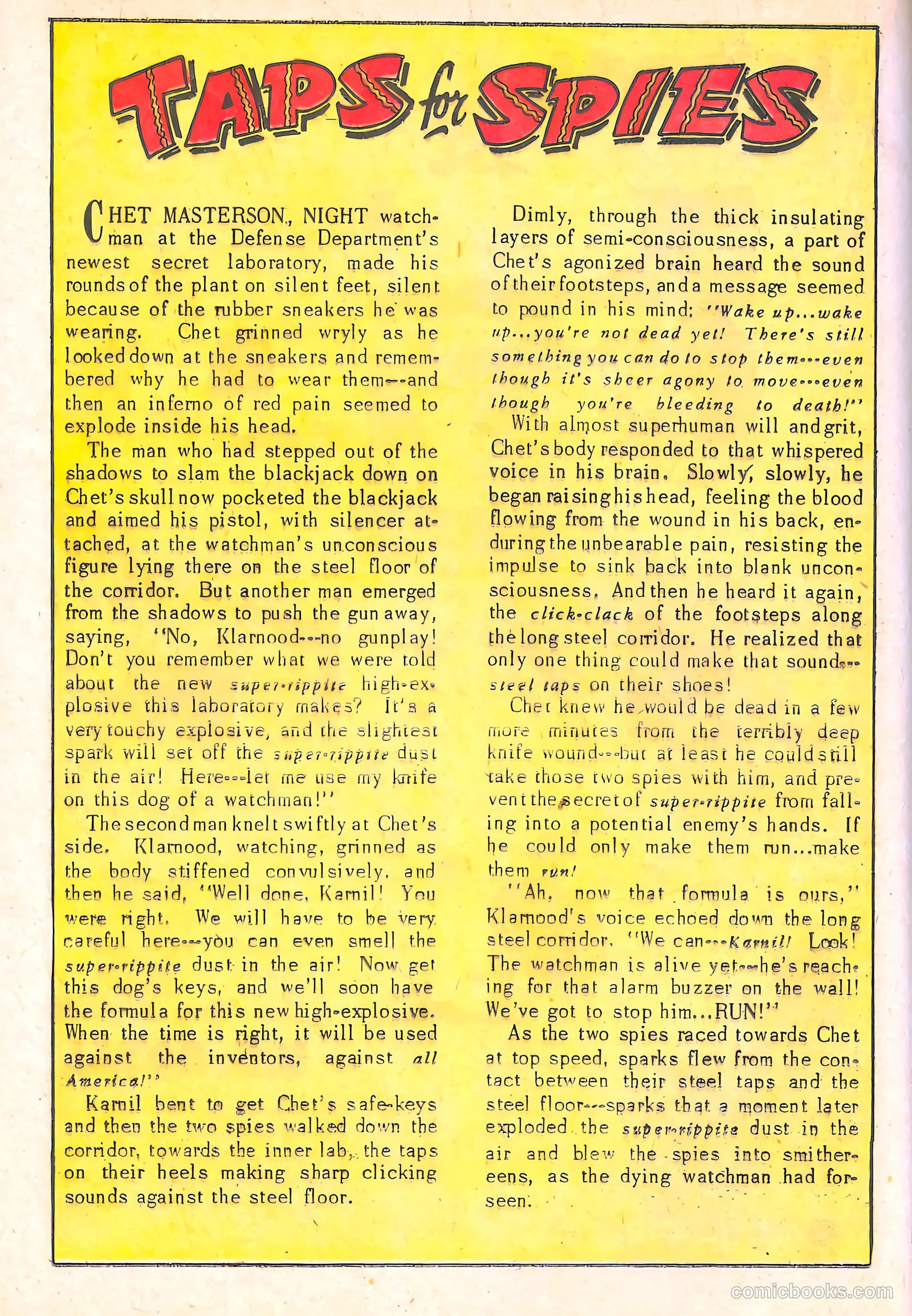 Spy-Hunters #12 — page 26 of 52