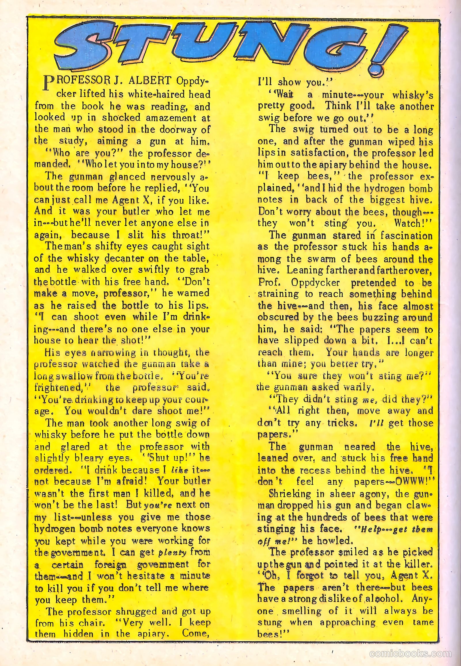 Spy-Hunters #12 — page 36 of 52