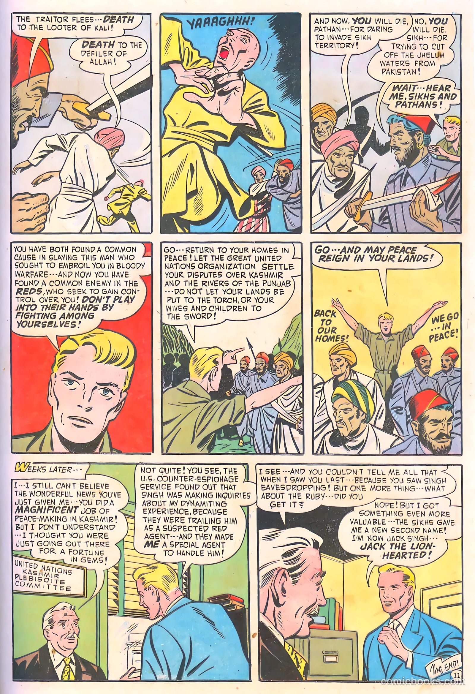 Spy-Hunters #13 — page 37 of 52