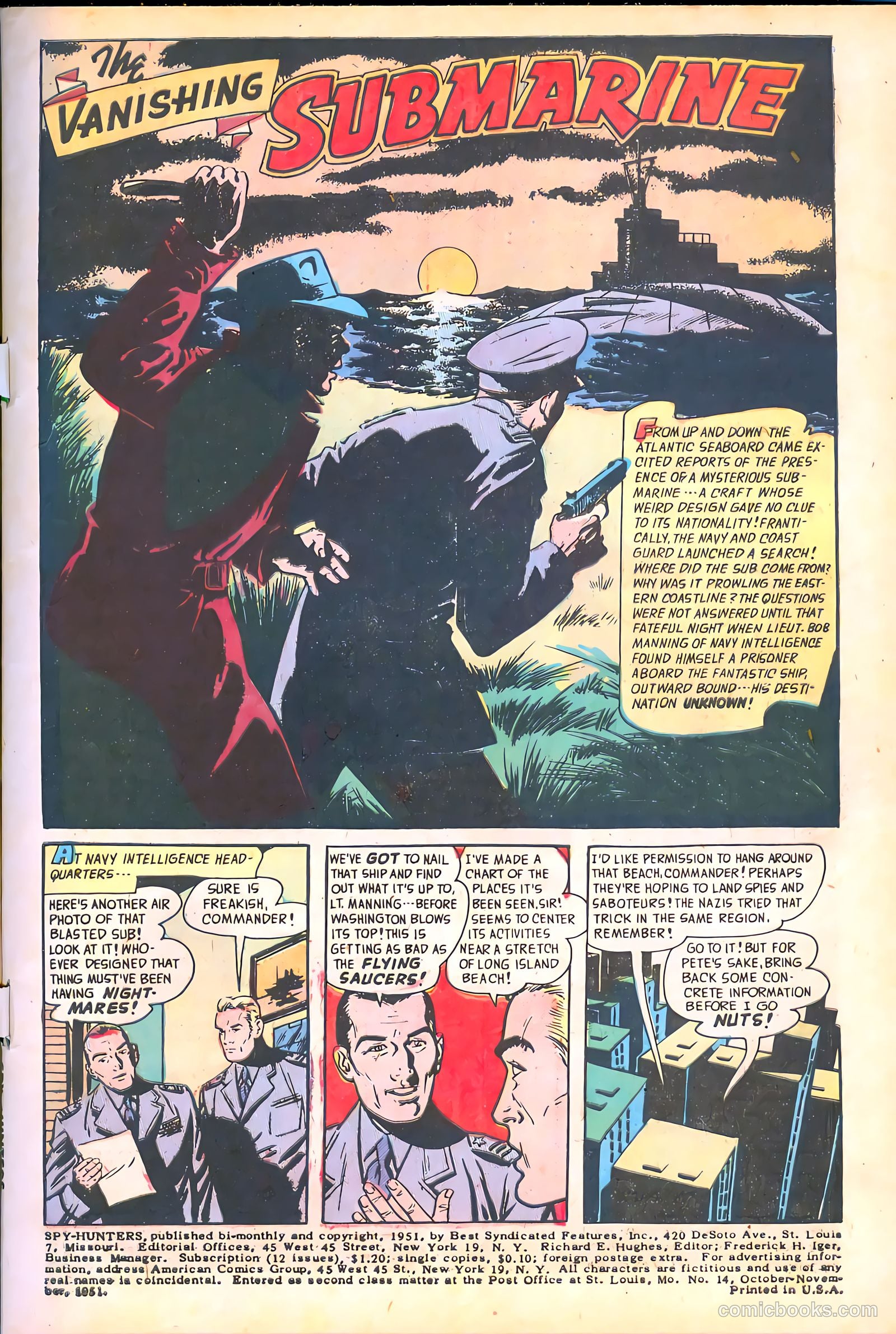 Spy-Hunters #14 — page 3 of 52
