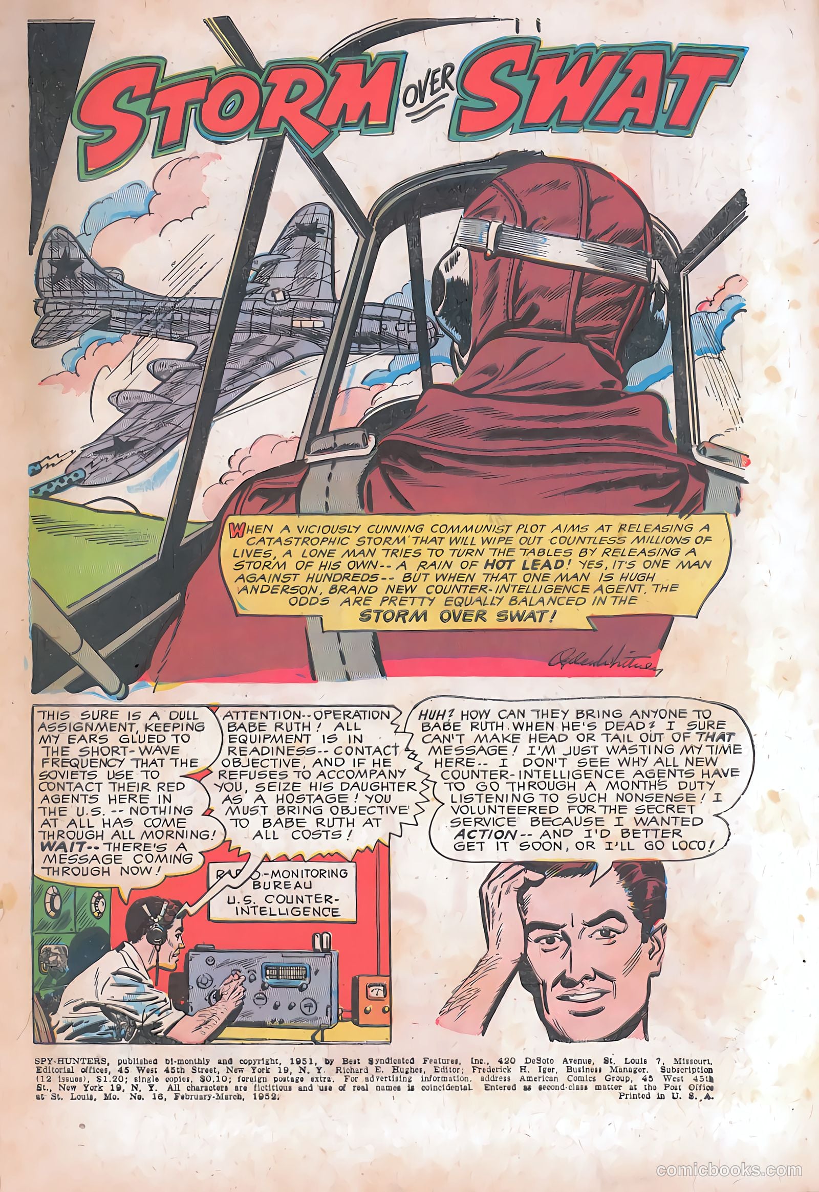 Spy-Hunters #16 — page 3 of 36