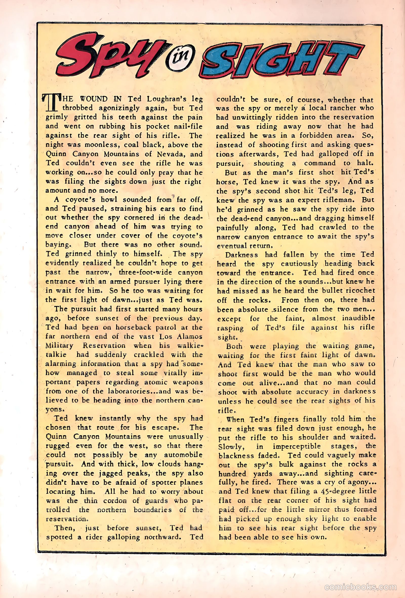 Spy-Hunters #16 — page 22 of 36