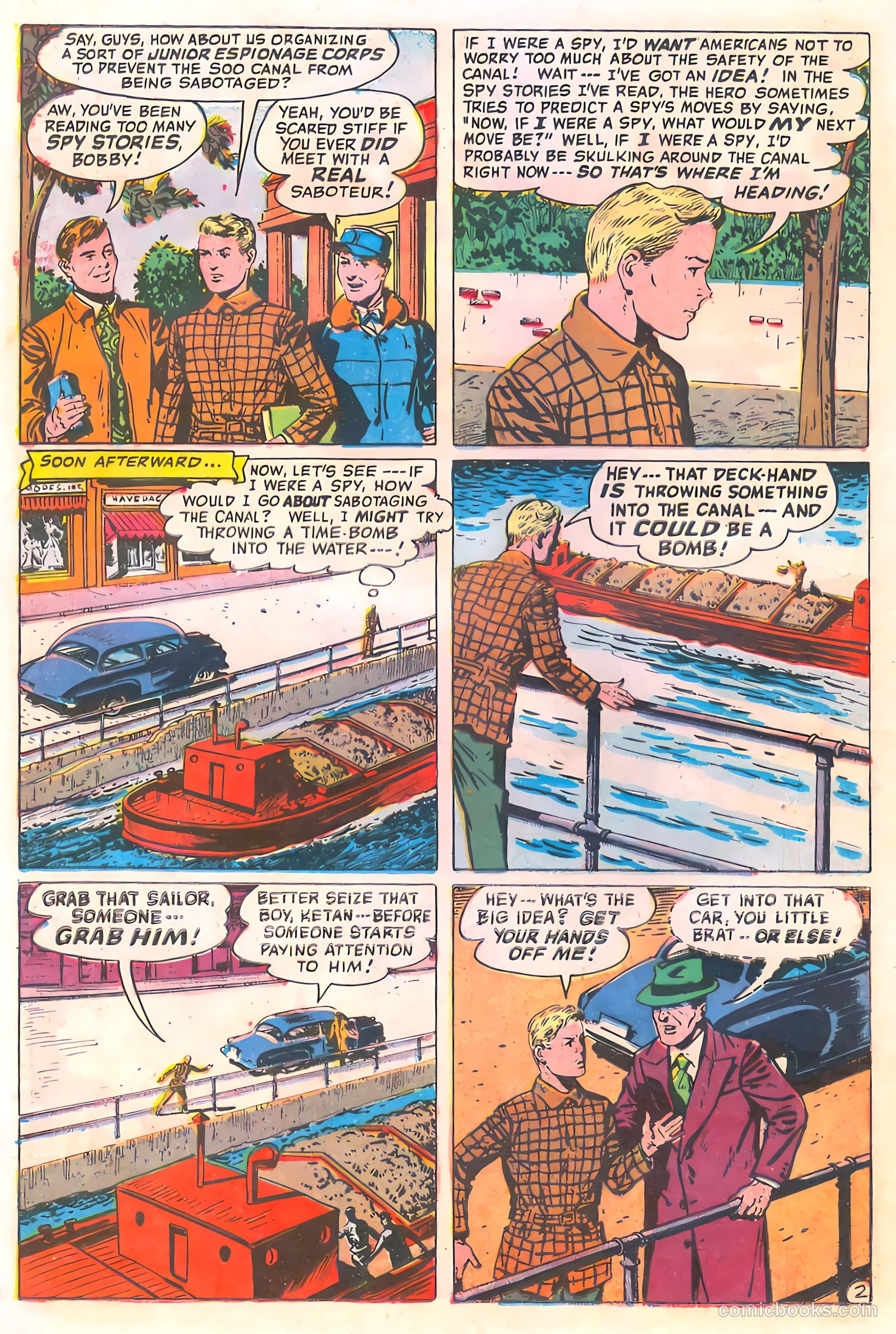 Spy-Hunters #19 — page 16 of 36