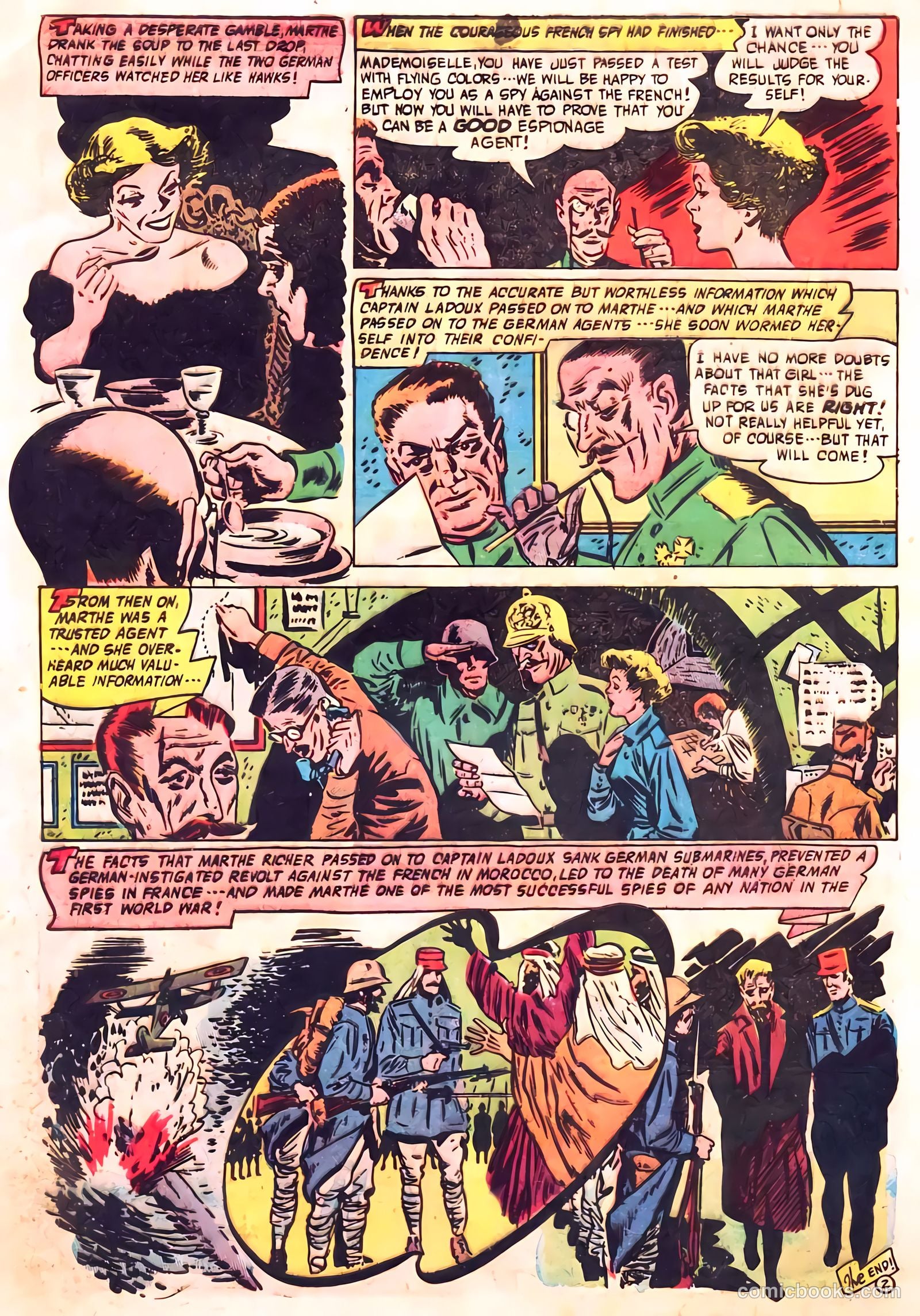 Spy-Hunters #20 — page 34 of 36