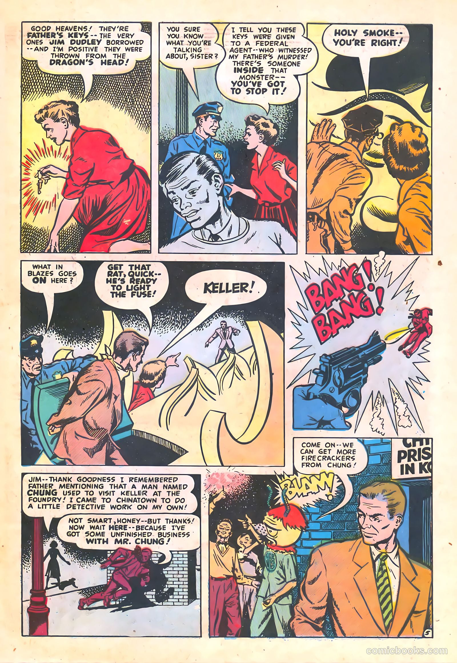 Spy-Hunters #23 — page 31 of 36