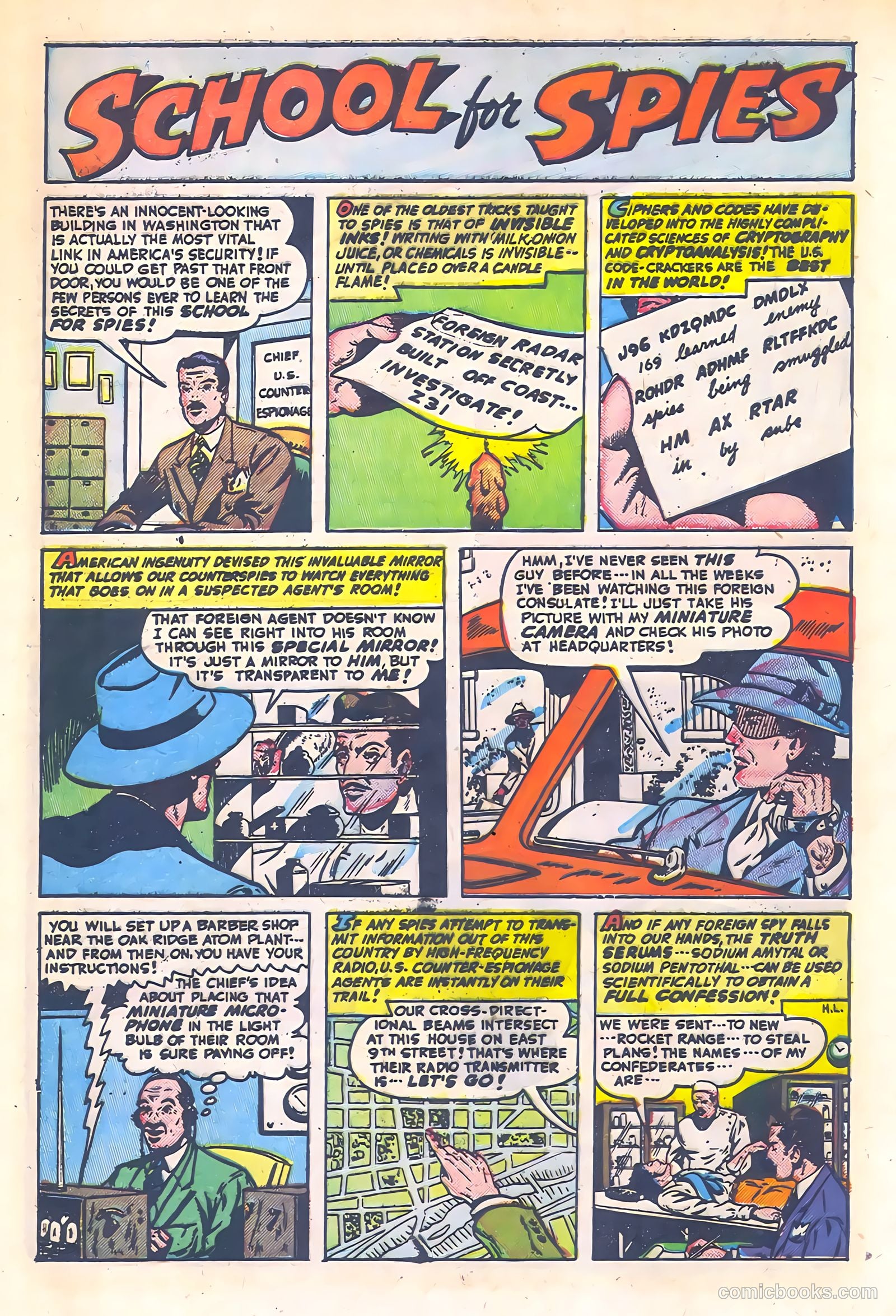 Spy-Hunters #3 — page 40 of 52