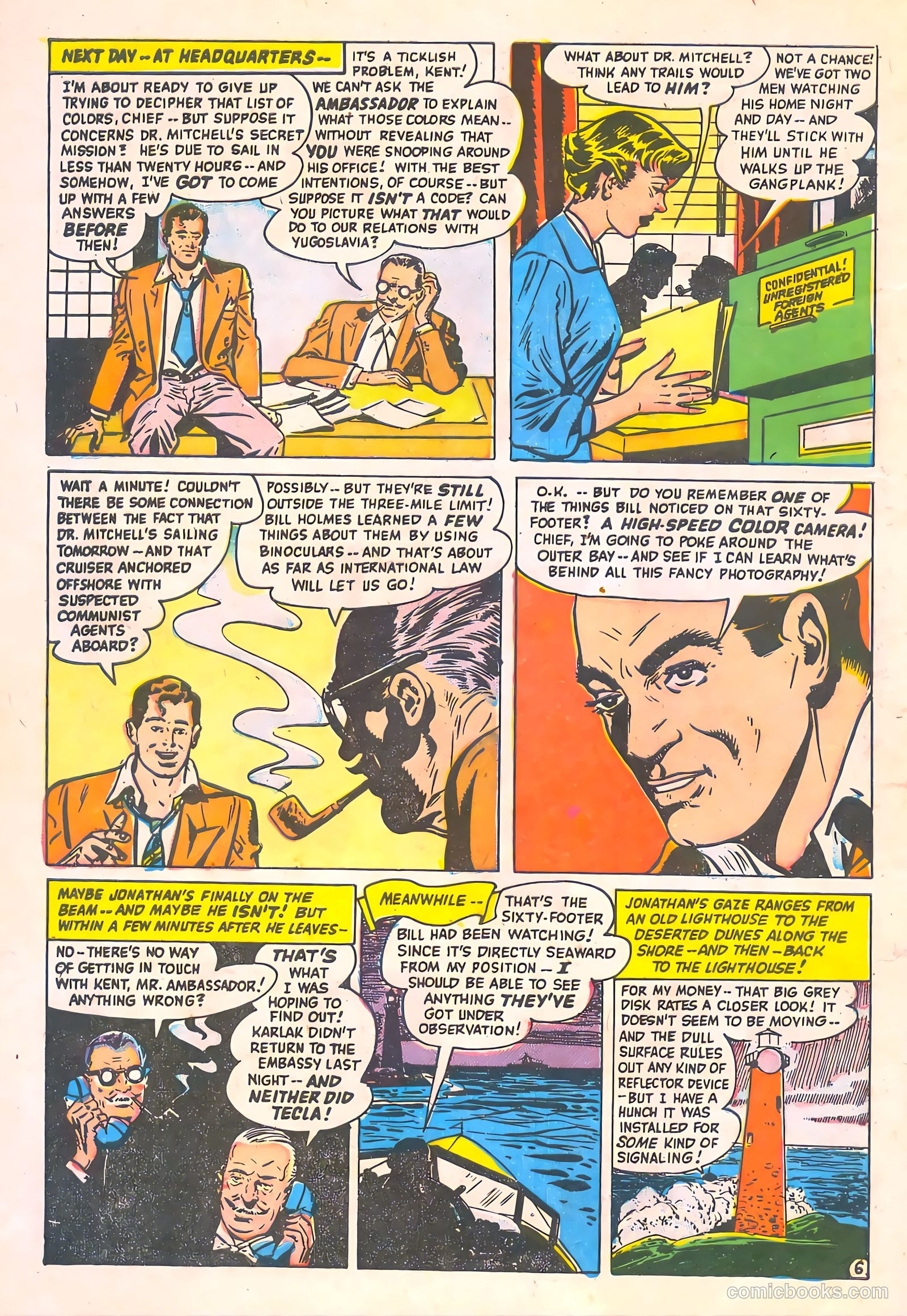 Spy-Hunters #5 — page 8 of 52